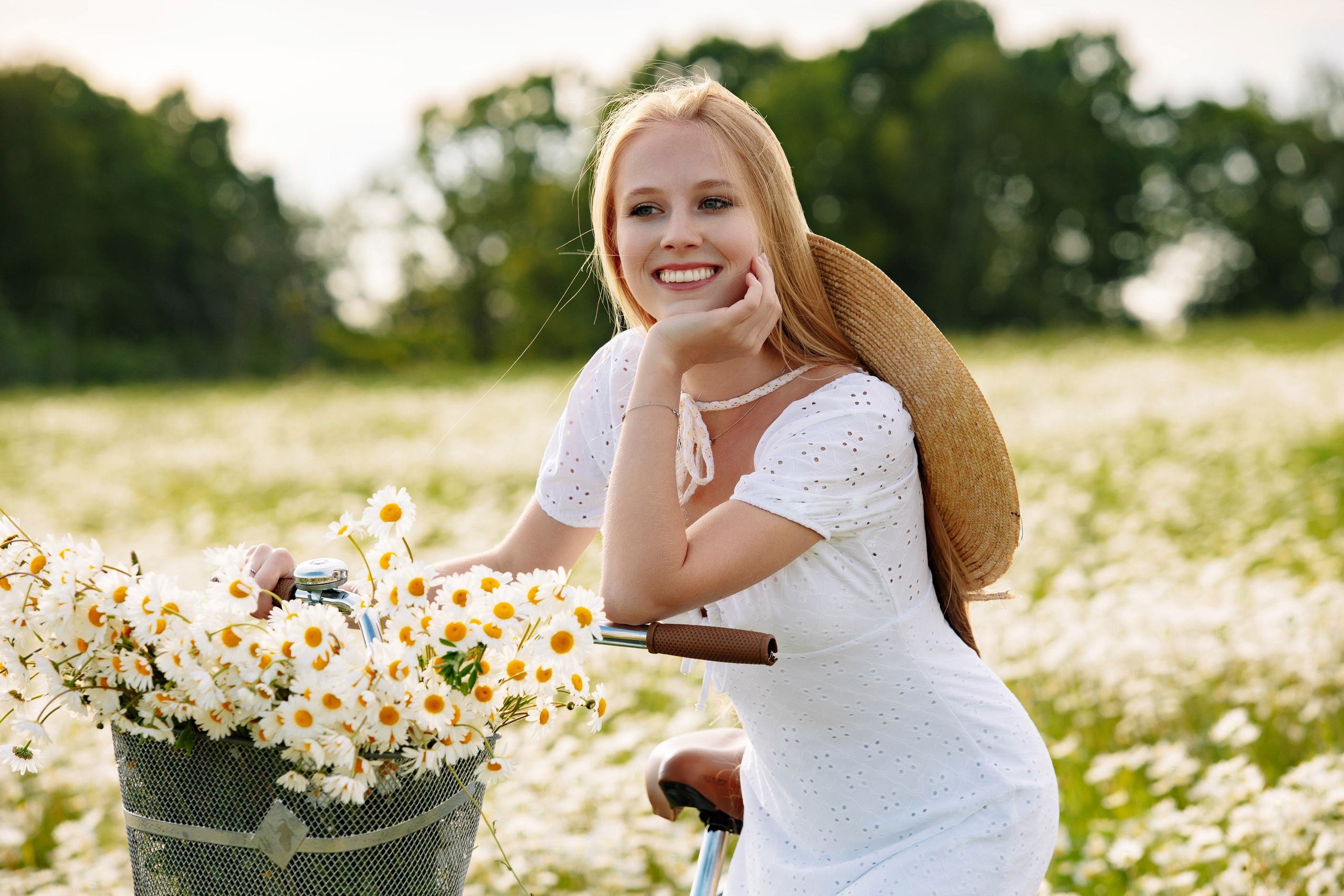 Ромашковое поле. Фотограф в Москве Яна Полосина