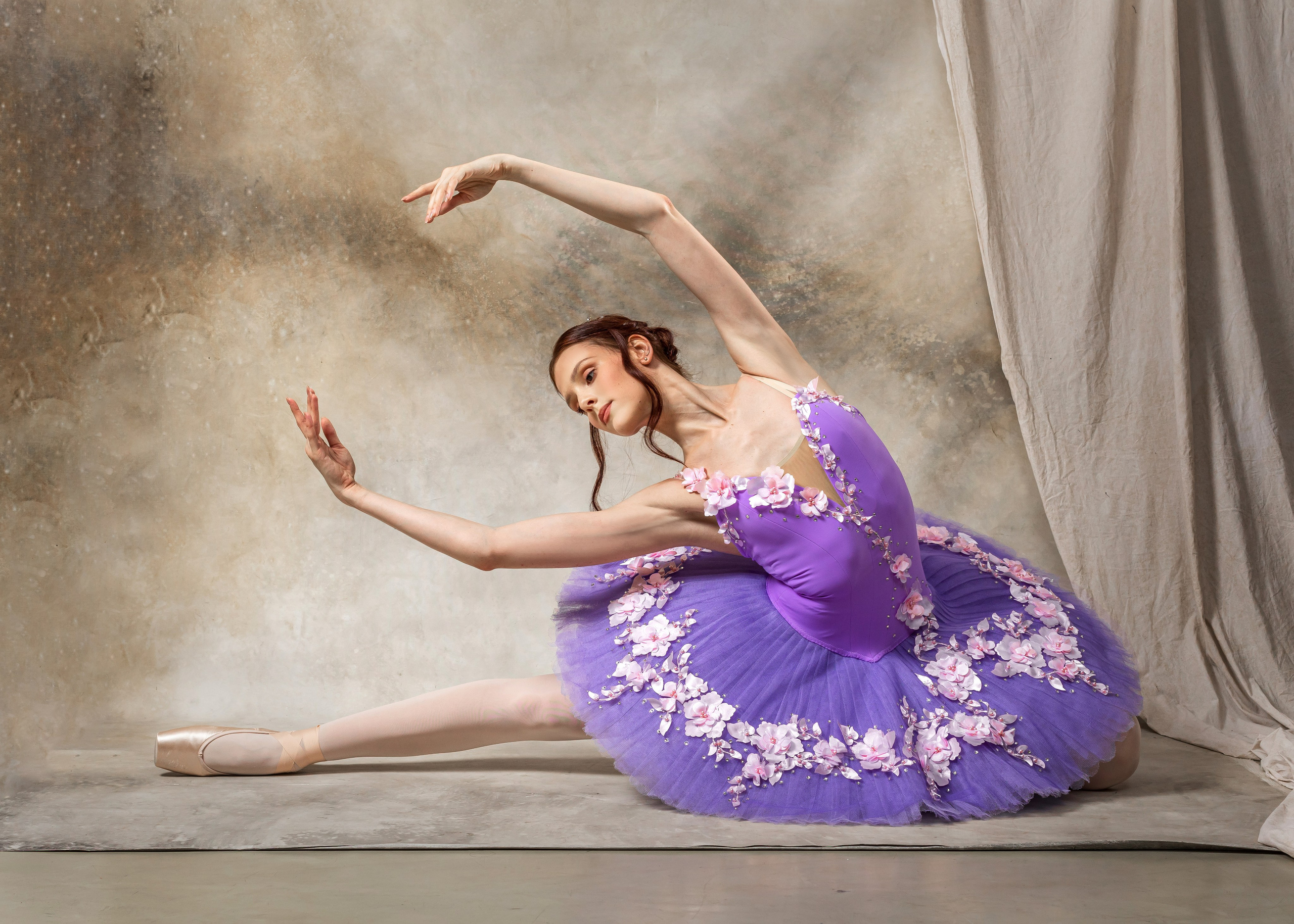 Балетная съёмка на белой циклораме и фонах. Балетный фотограф Алина Ханько — Душа Балета