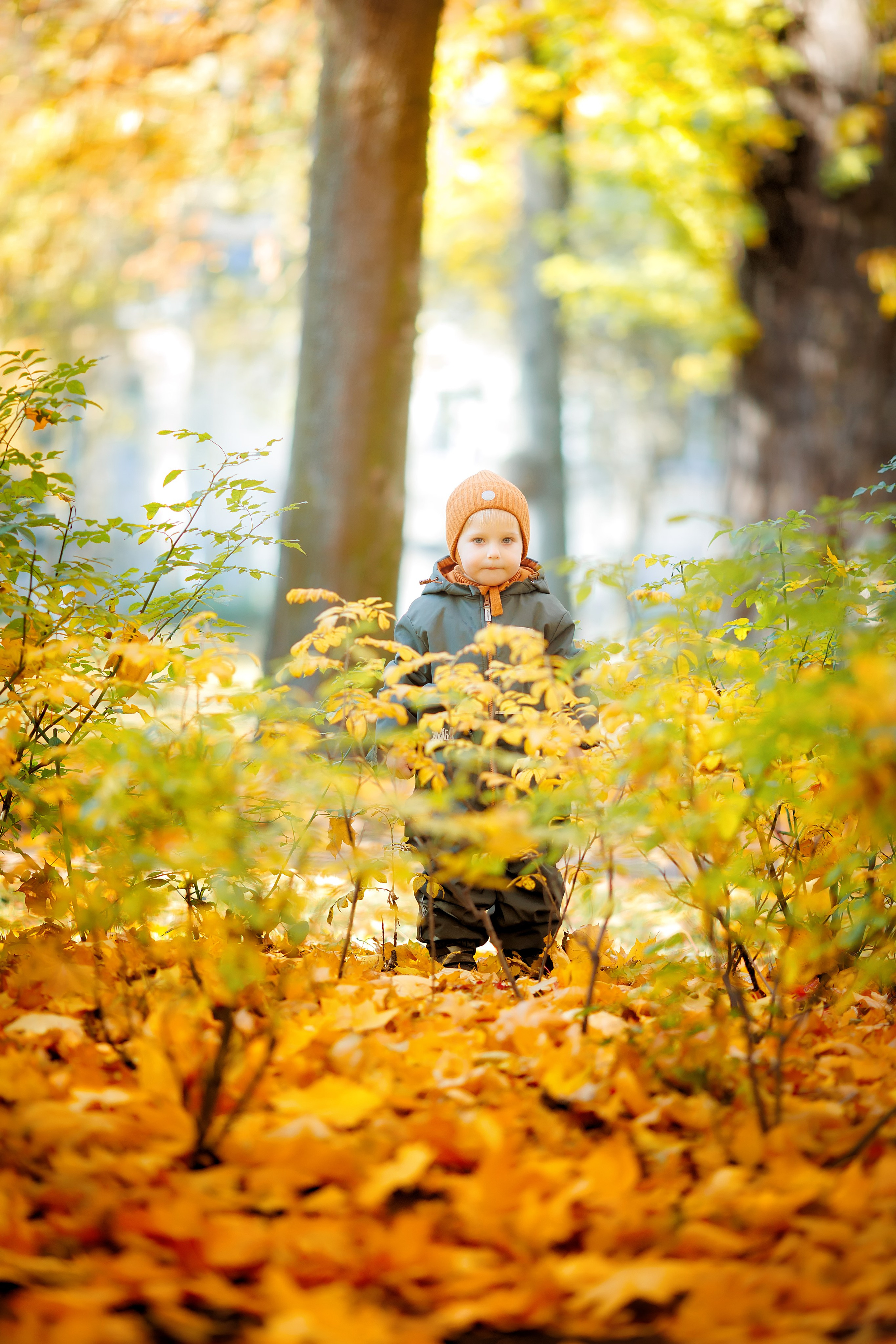 Осенняя фотосессия в парке