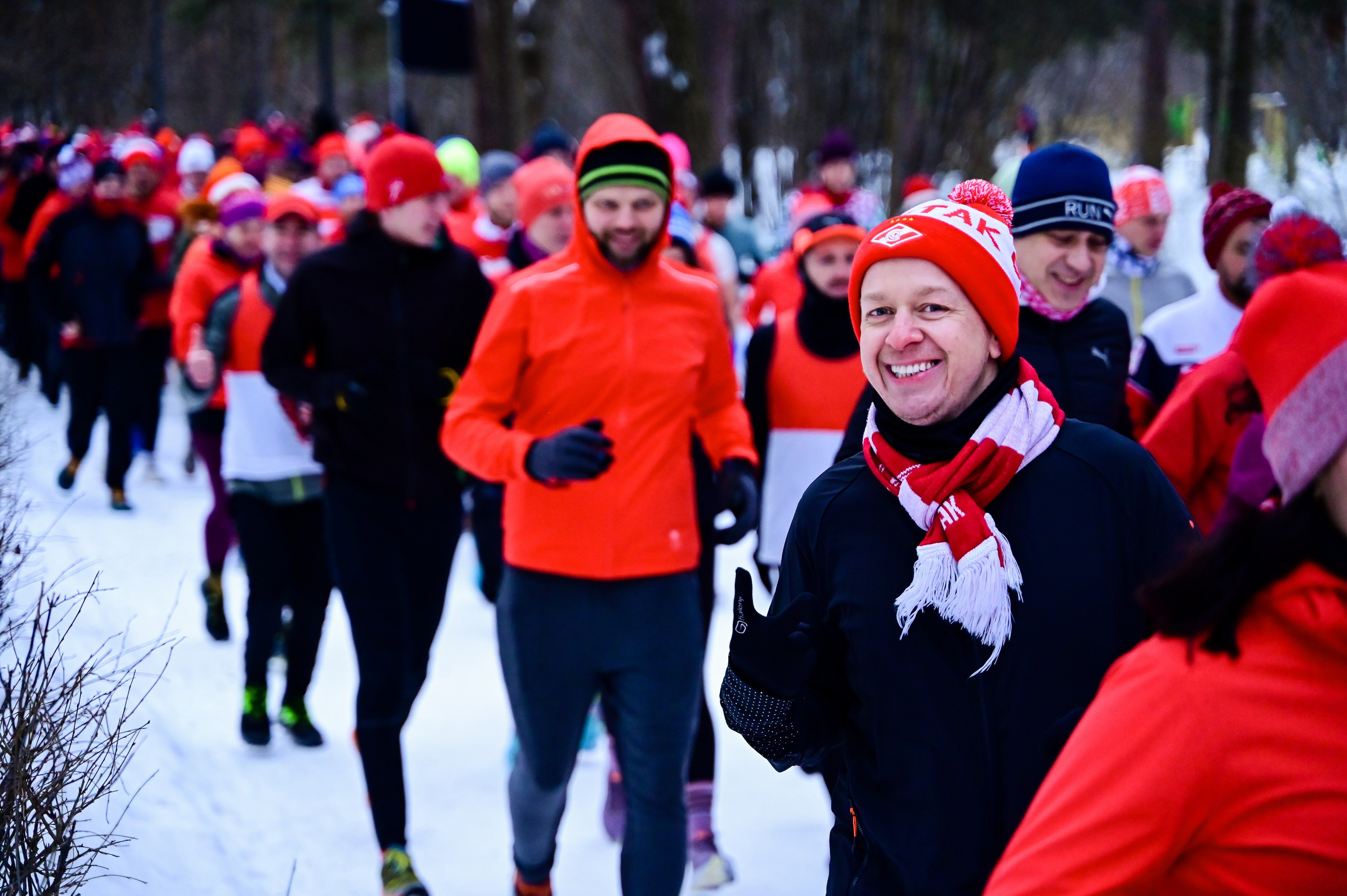 Sat9am5km x GRI (Кузьминки 03.02.24). Фотограф | Ирина Гамзинова | Москва