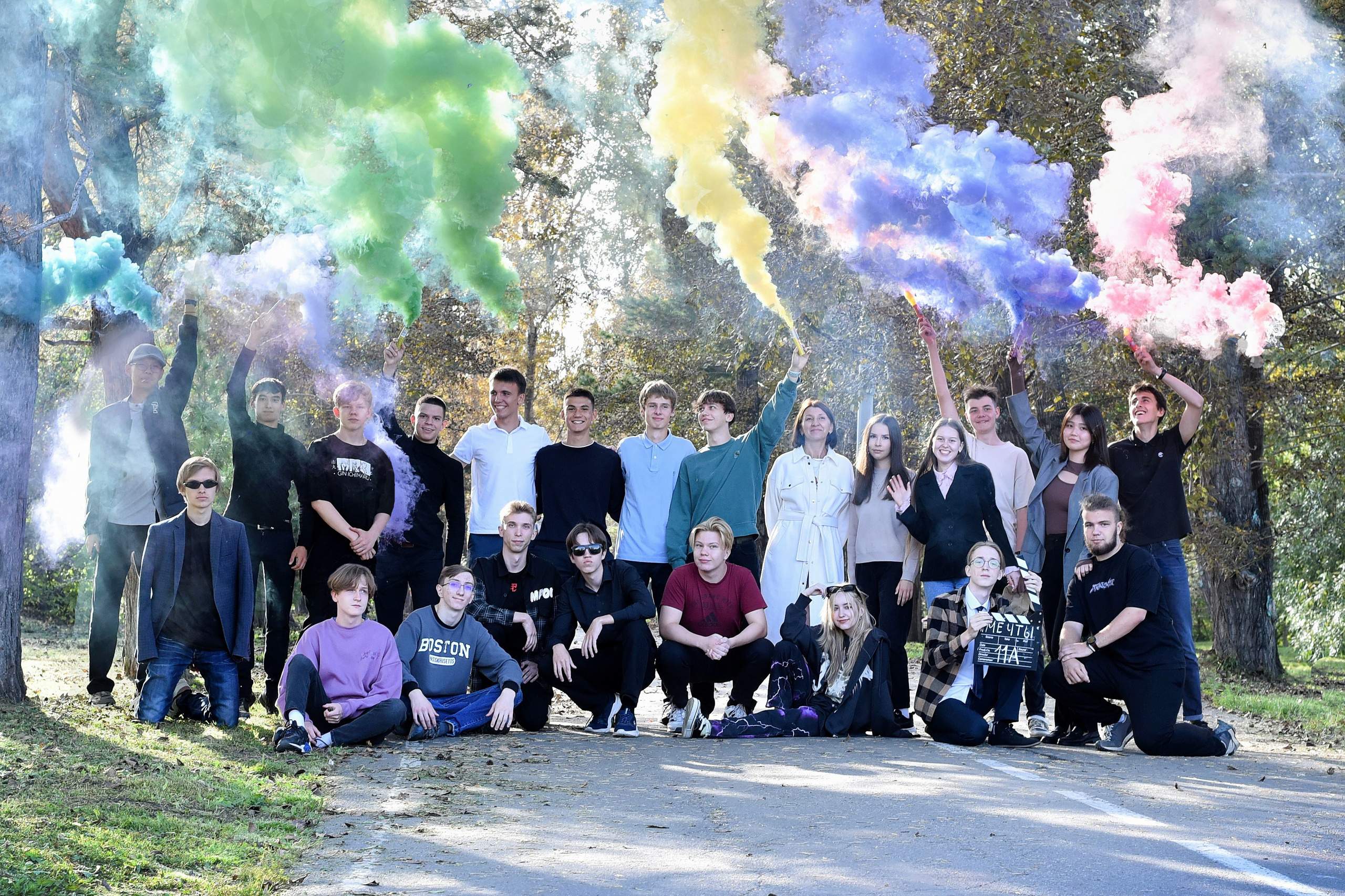 ФОТОСЕССИЯ В ПАРКЕ осень. Школьный фотограф ЛАРИСА МАТВЕЕНКО