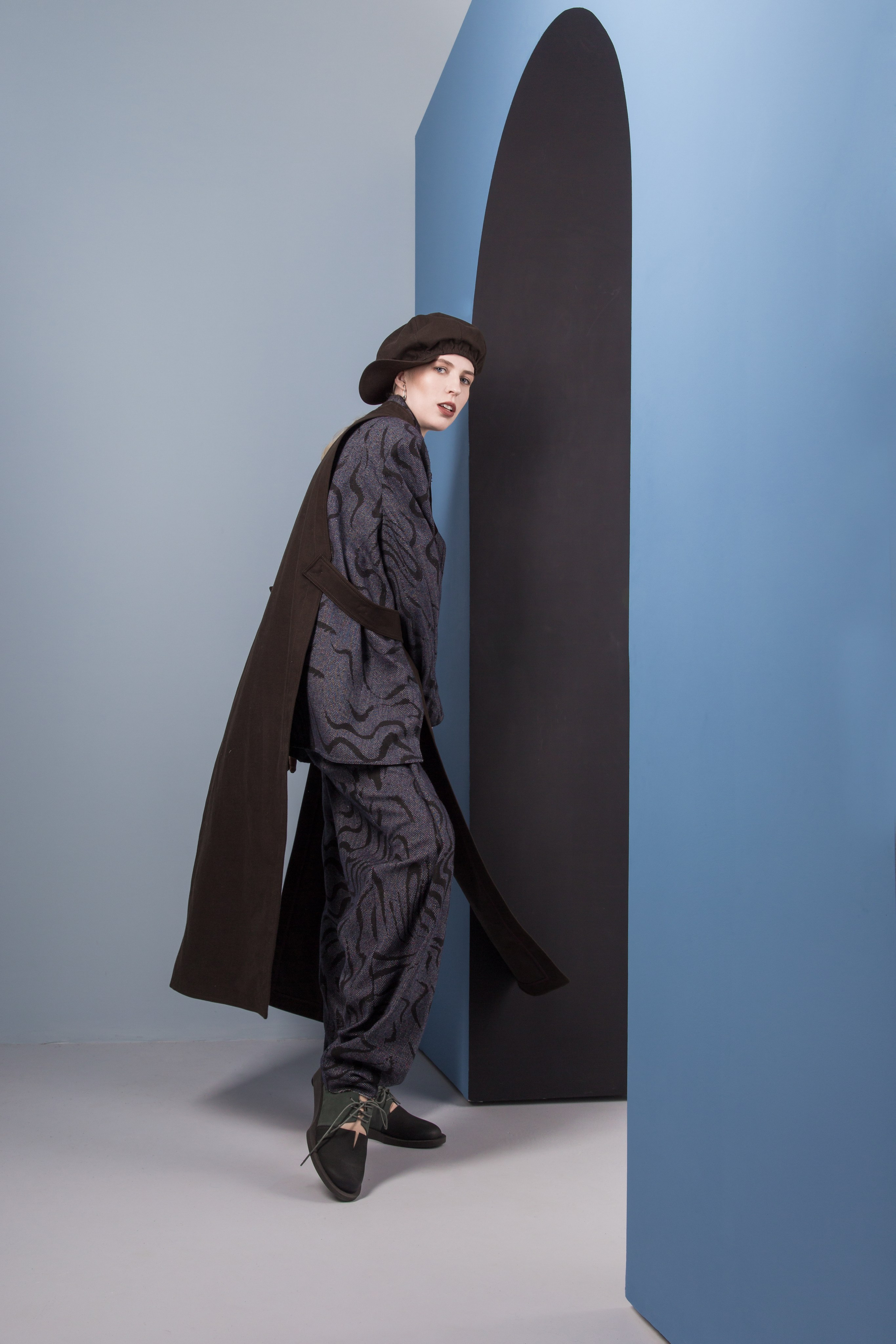 LookBook Winter 2022-2023 fo CROKI. Photographer Anna Arzamastseva