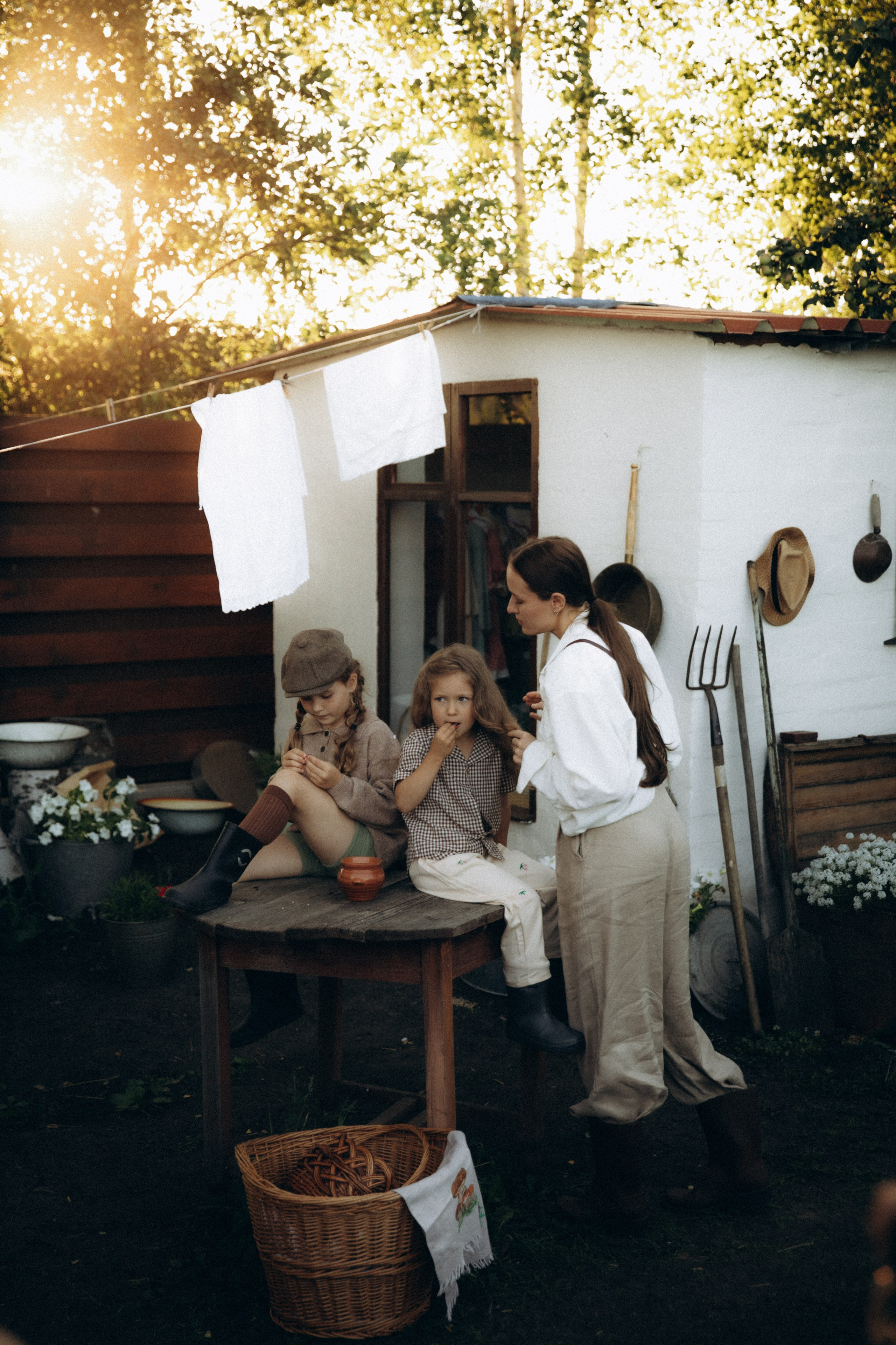 Вечер в саду. Фотограф  Челябинск Варвара Шарапова