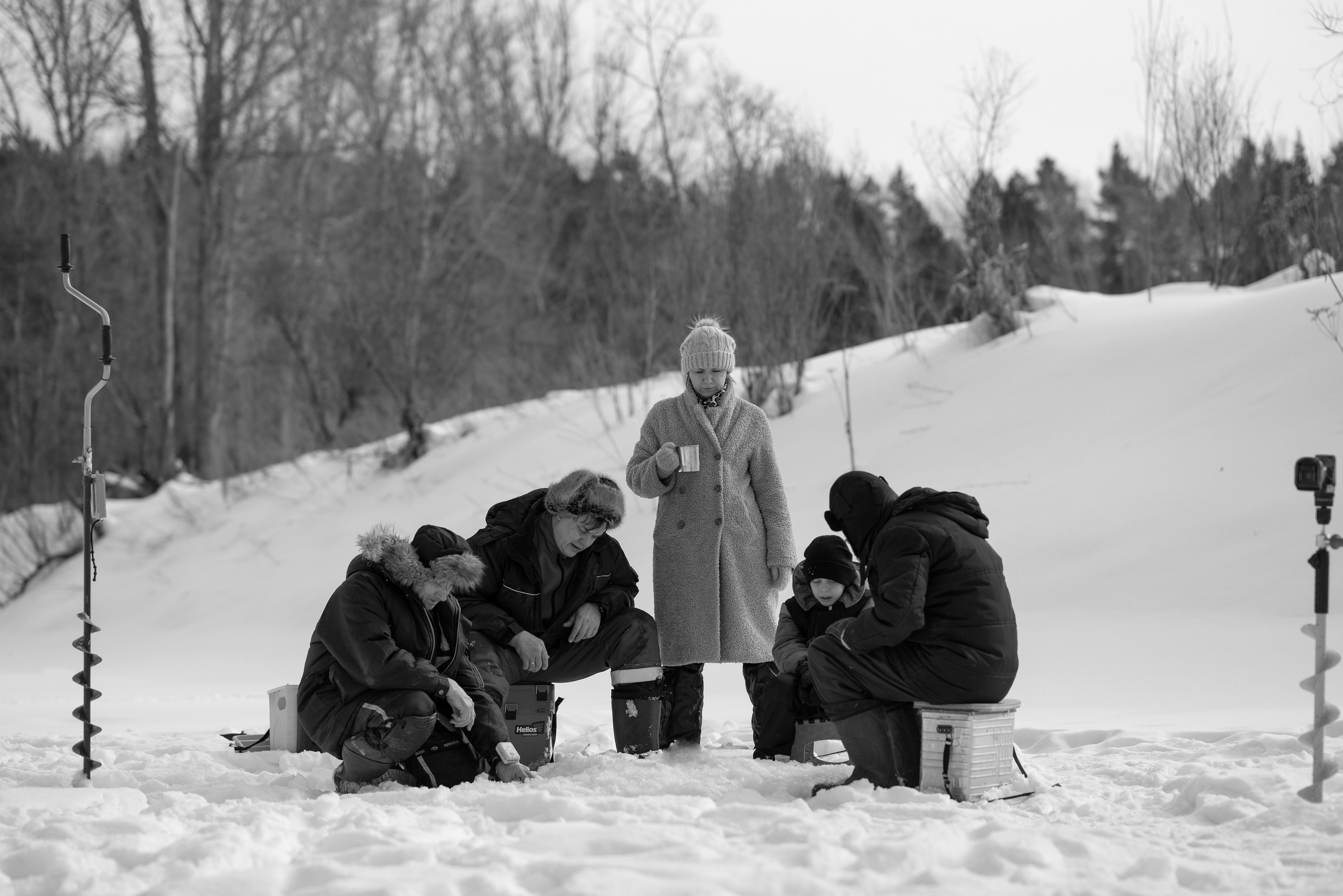 Зимняя рыбалка. Фотограф в Тюмени Голышева Елена