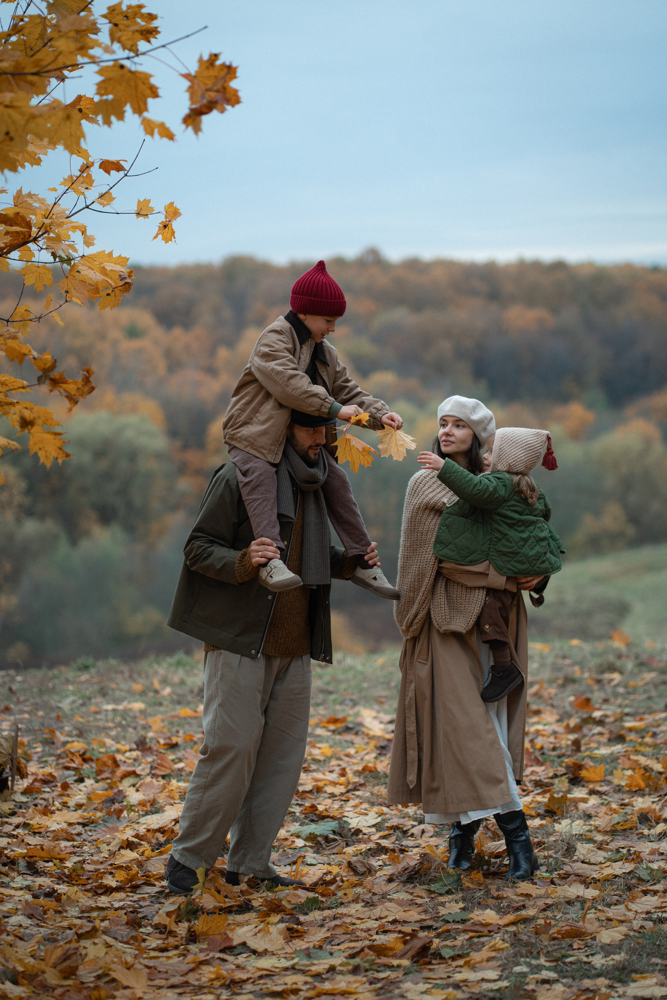 Осень в Цаицыно. Семейный и детский фотограф Мария Лютикова