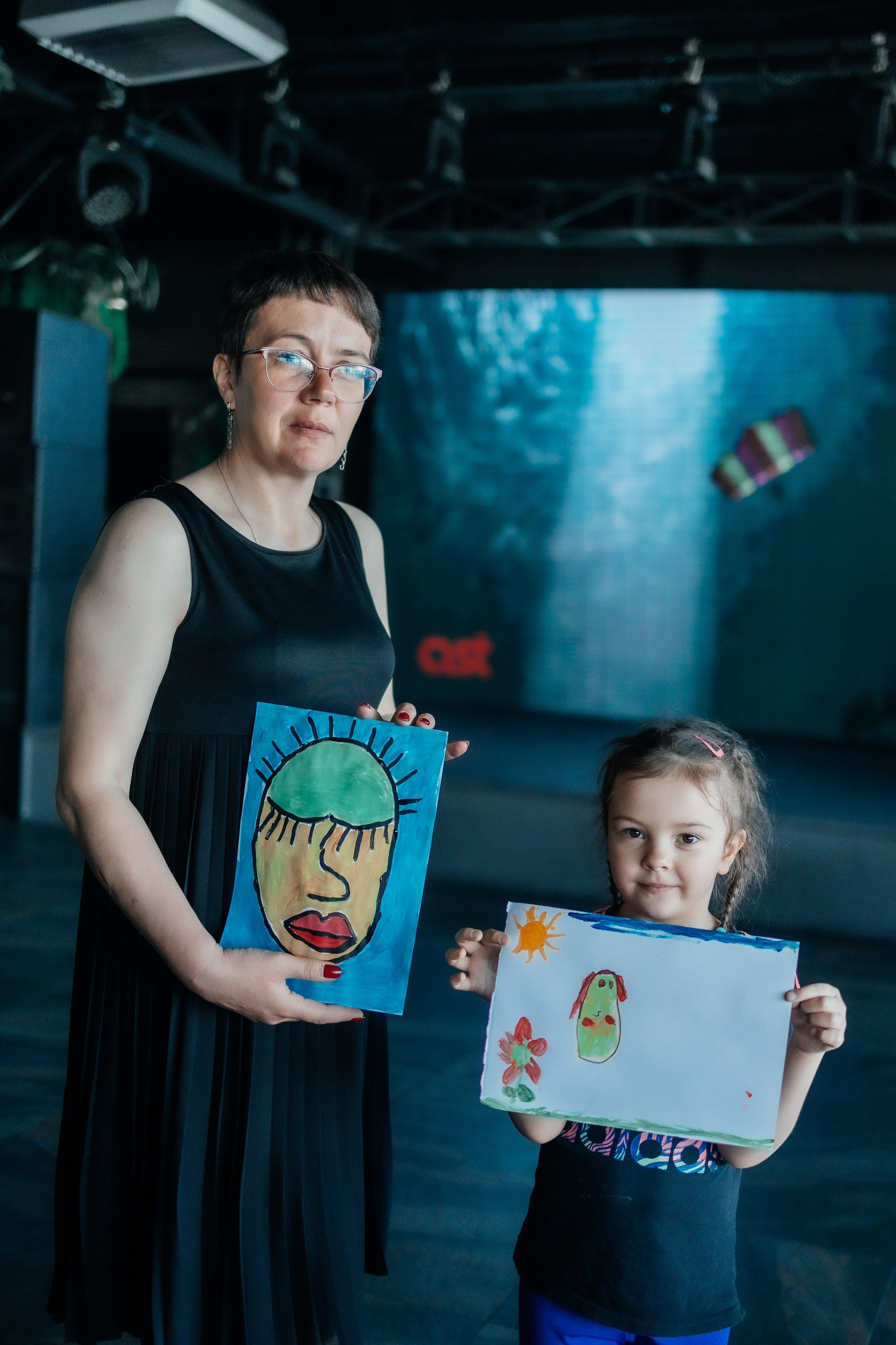 Азартное рисование. Семейный и детский фотограф в Славгороде Анастасия Винс