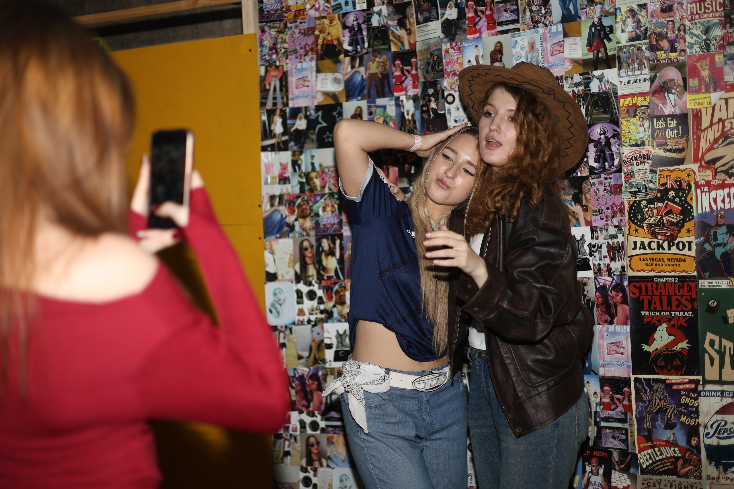 Student american-style party. Mintonov's Film Studio