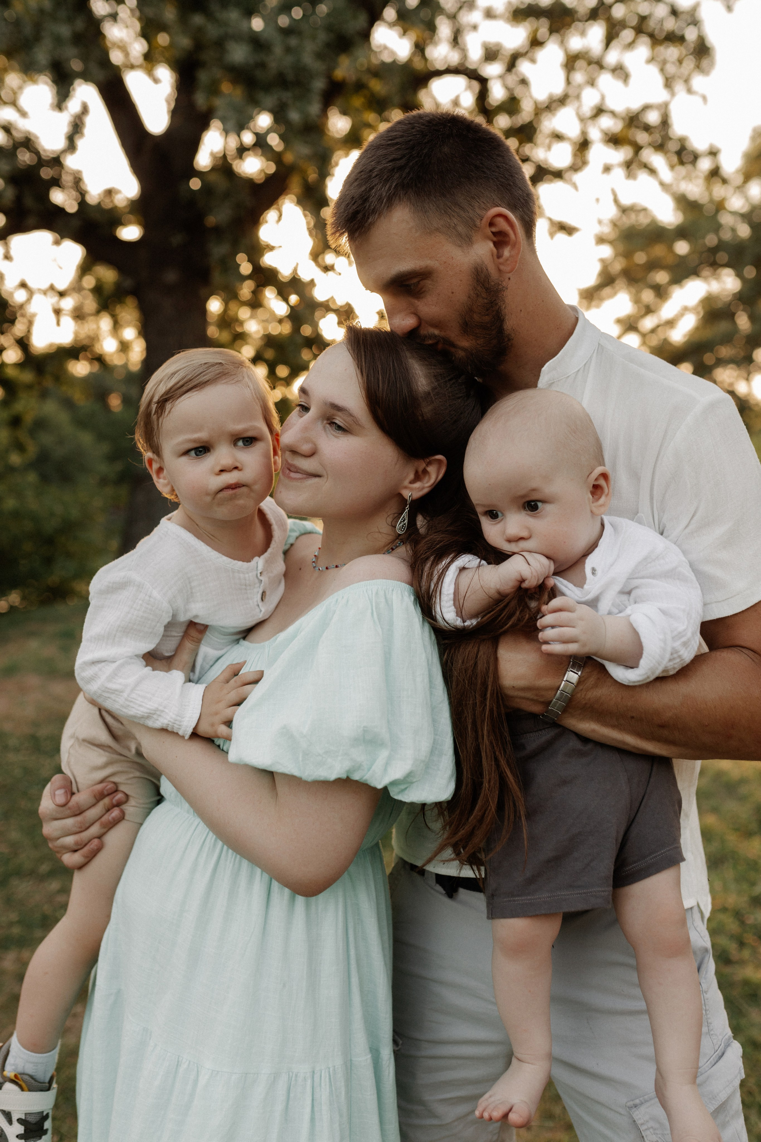 Оксана, Лёша, Рома и Коля. Семейный фотограф в Краснодаре Яна Морева