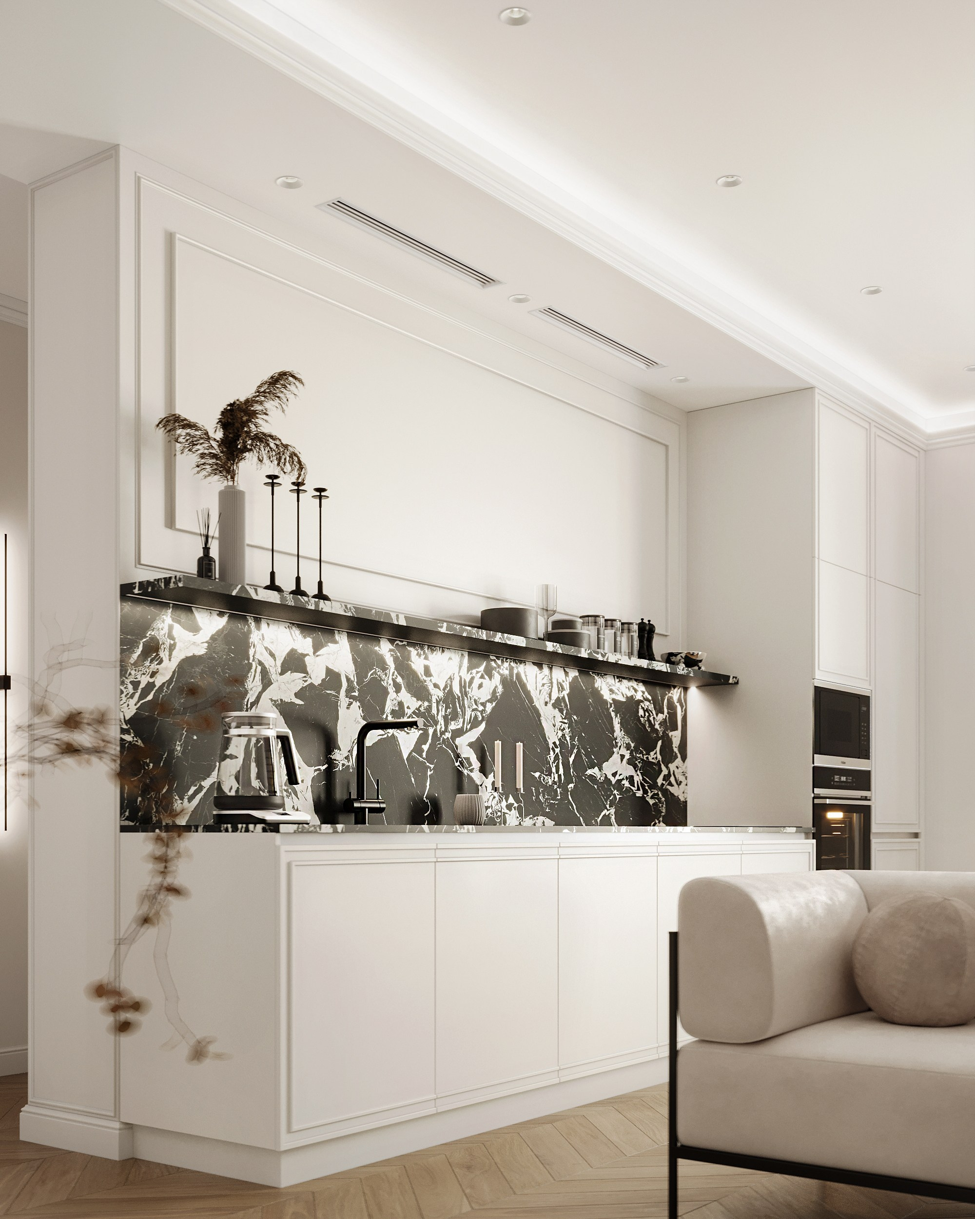 кухня-гостиная, интерьер кухни-гостиной, интерьер гостиной, дизайнер интерьера, дизайн интерьера Санкт-Петербург, дизайнер интерьера, дизайнер интерьеров, дизайн СПБ