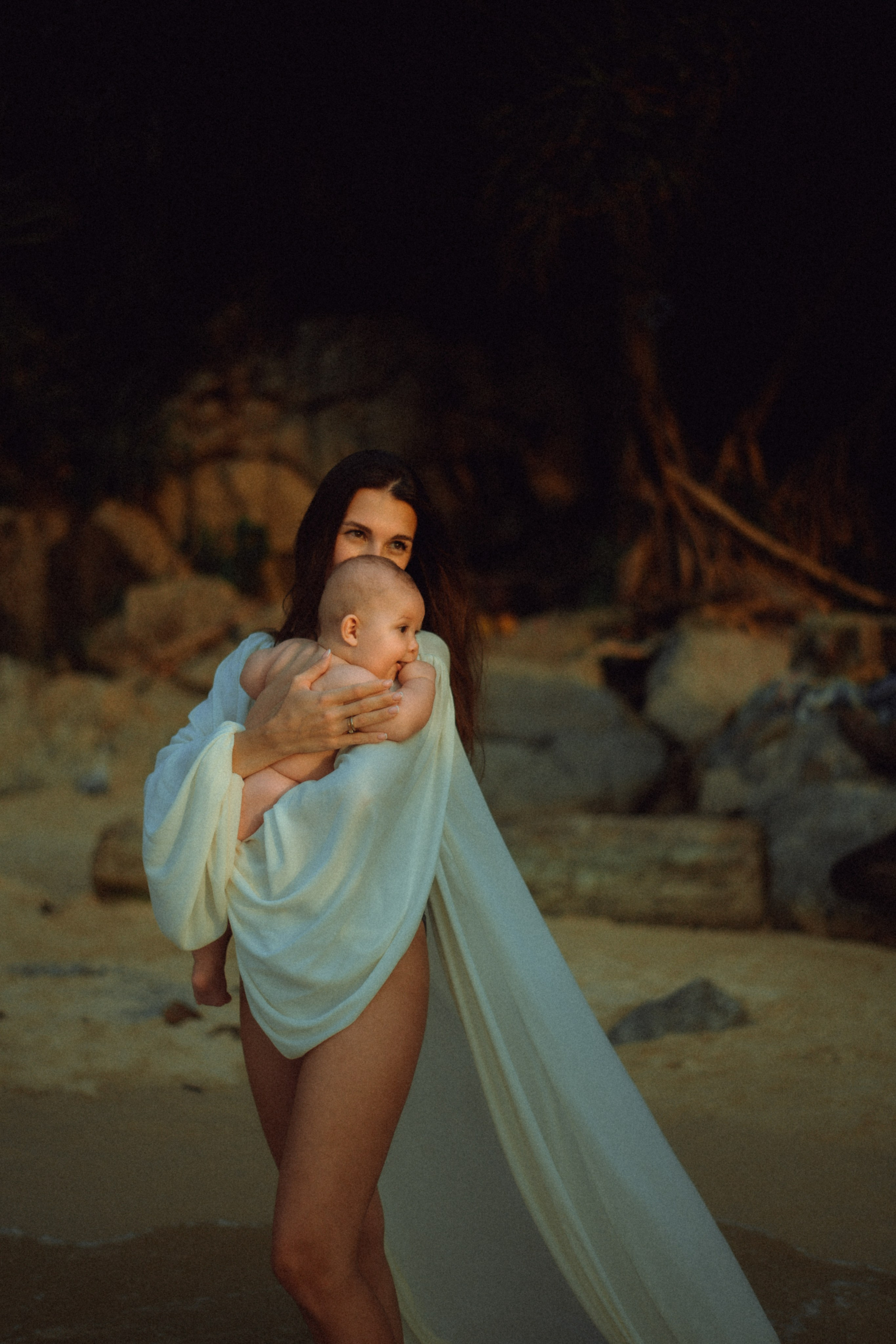 Мама и малыш море. Фотограф и Видеограф Анапа, Новороссийск, Краснодар. Алина и Женя