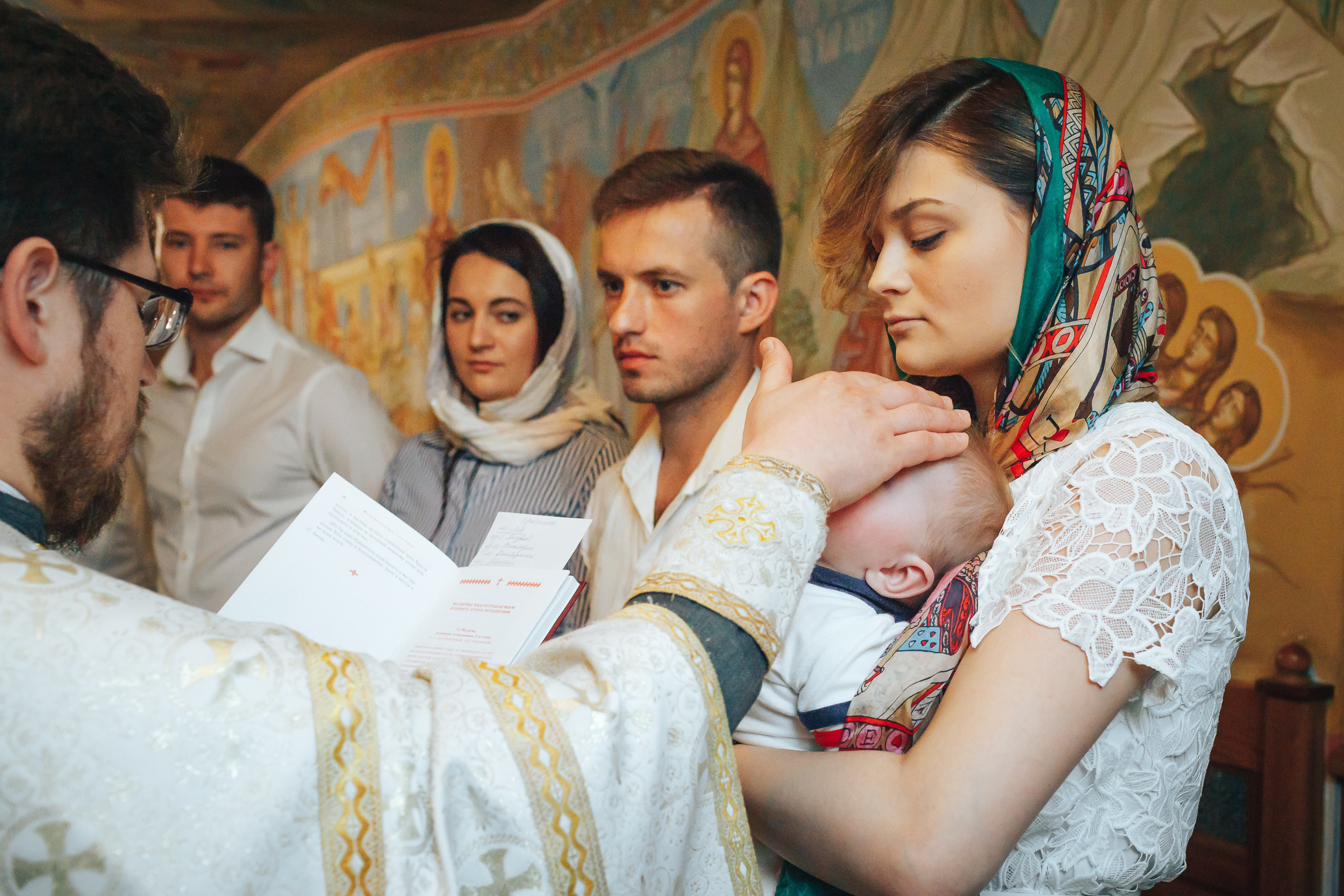 Фотограф на крещение в Щелково, Крещение в Щелково в Троицком соборе