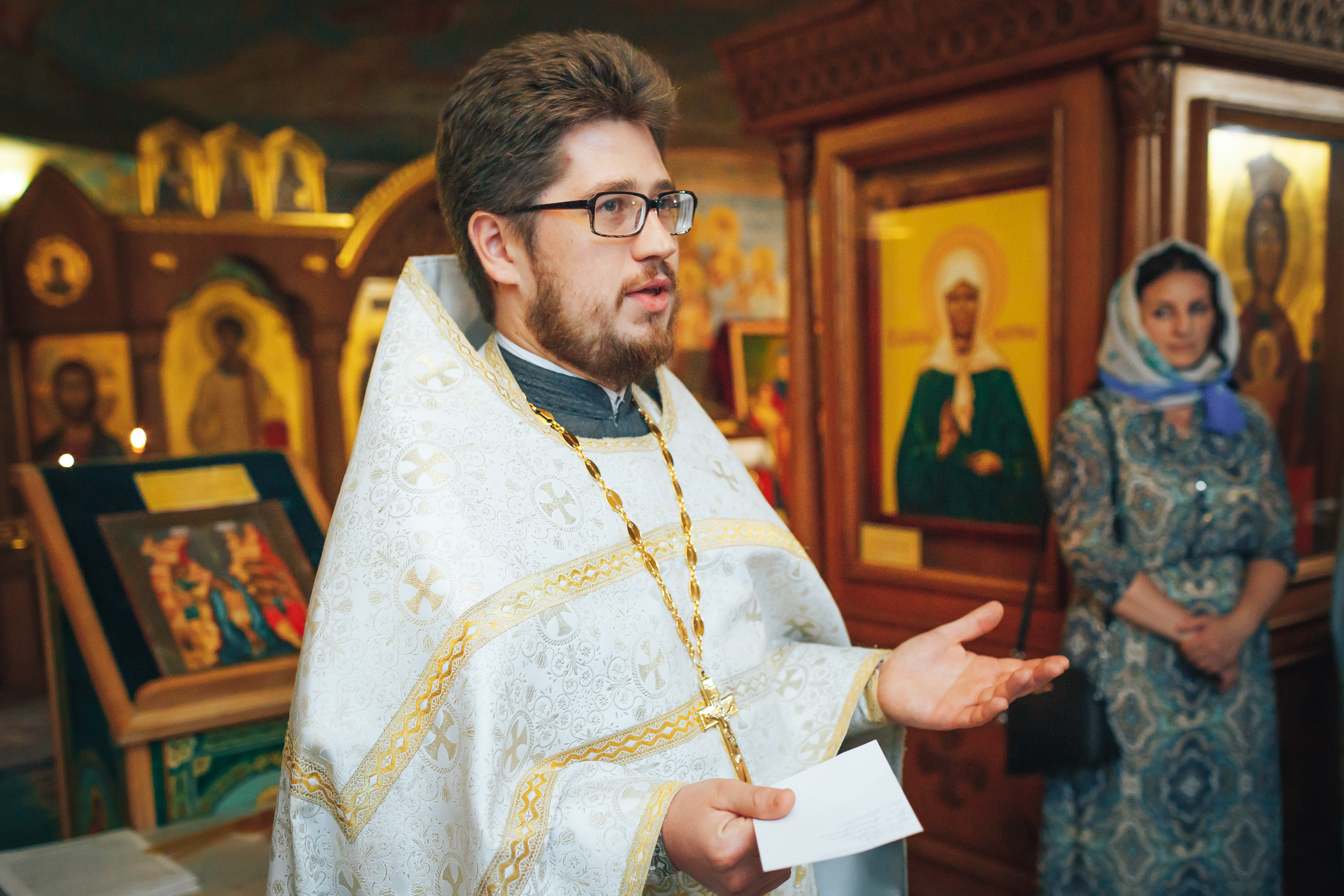 Фотограф на крещение в Щелково, Крещение в Щелково в Троицком соборе