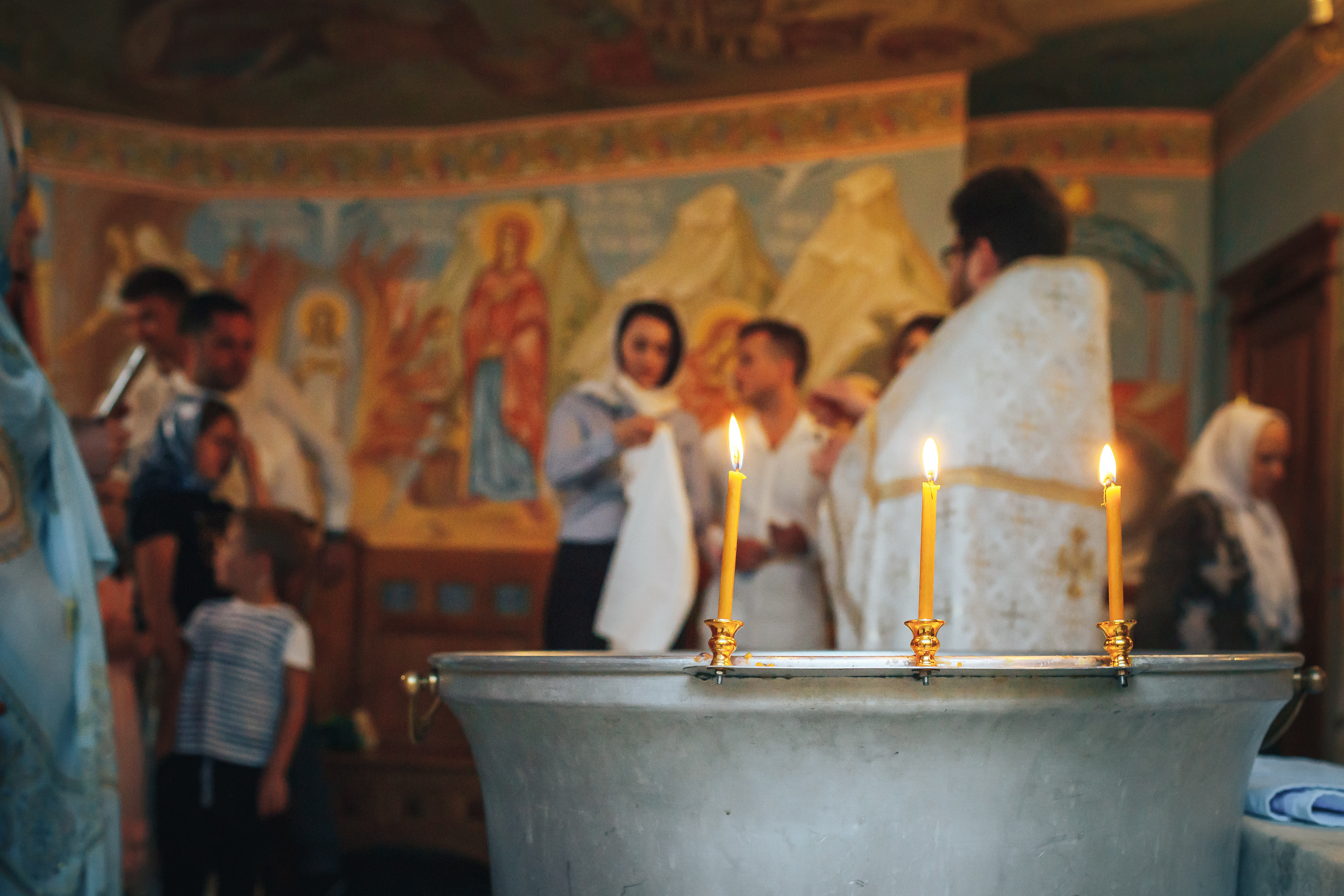Фотограф на крещение в Щелково, Крещение в Щелково в Троицком соборе