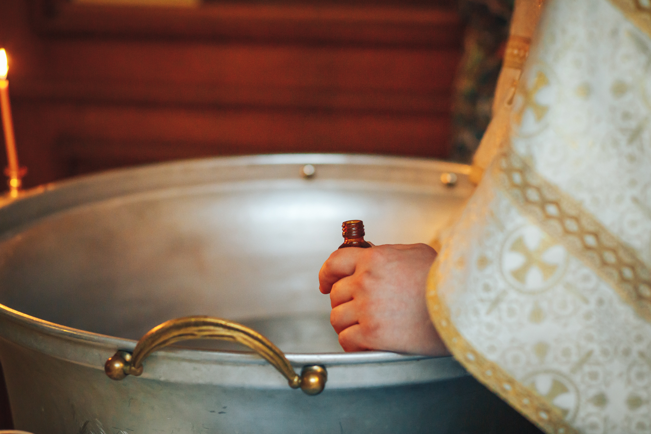 Фотограф на крещение в Щелково, Крещение в Щелково в Троицком соборе