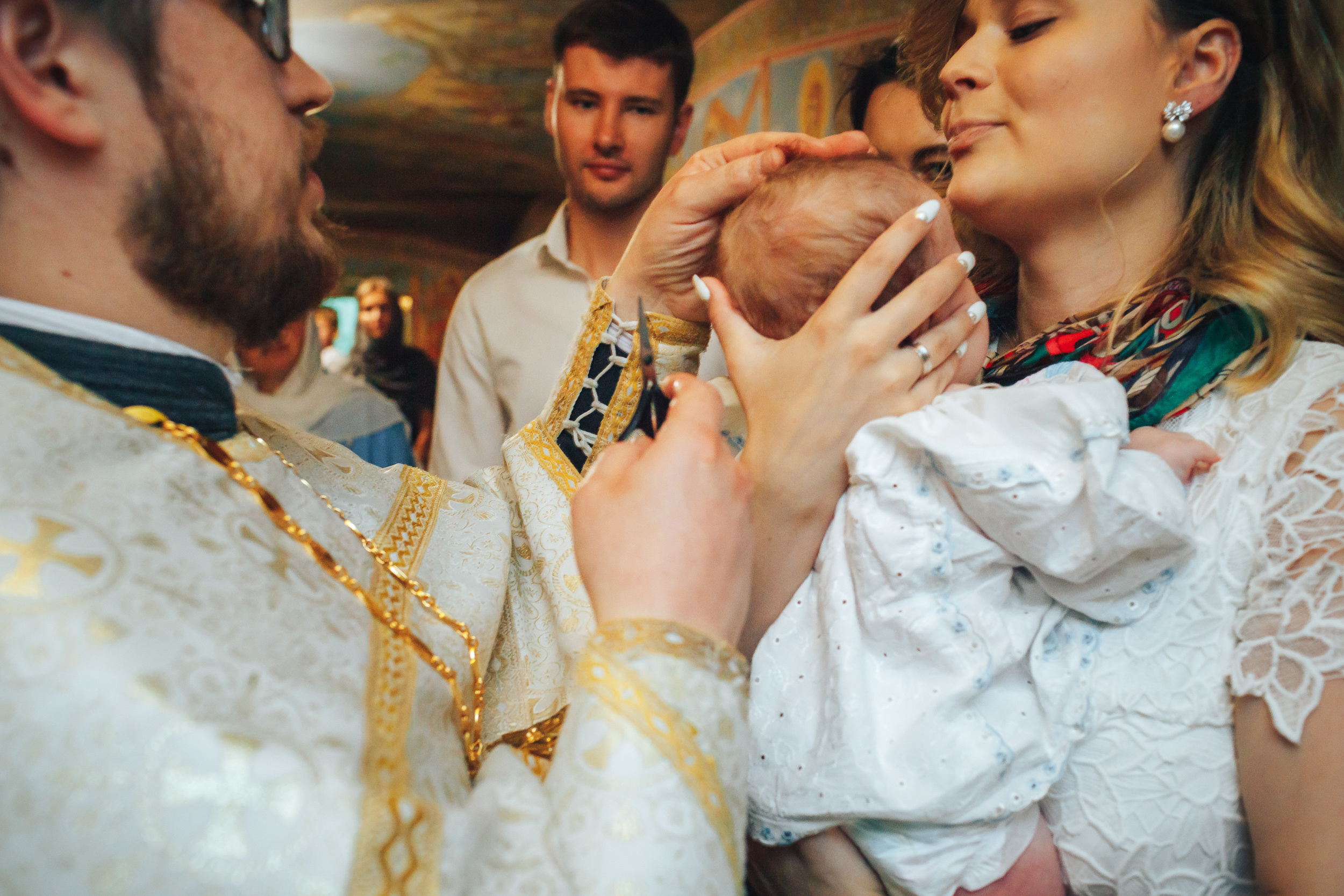 Фотограф на крещение в Щелково, Крещение в Щелково в Троицком соборе