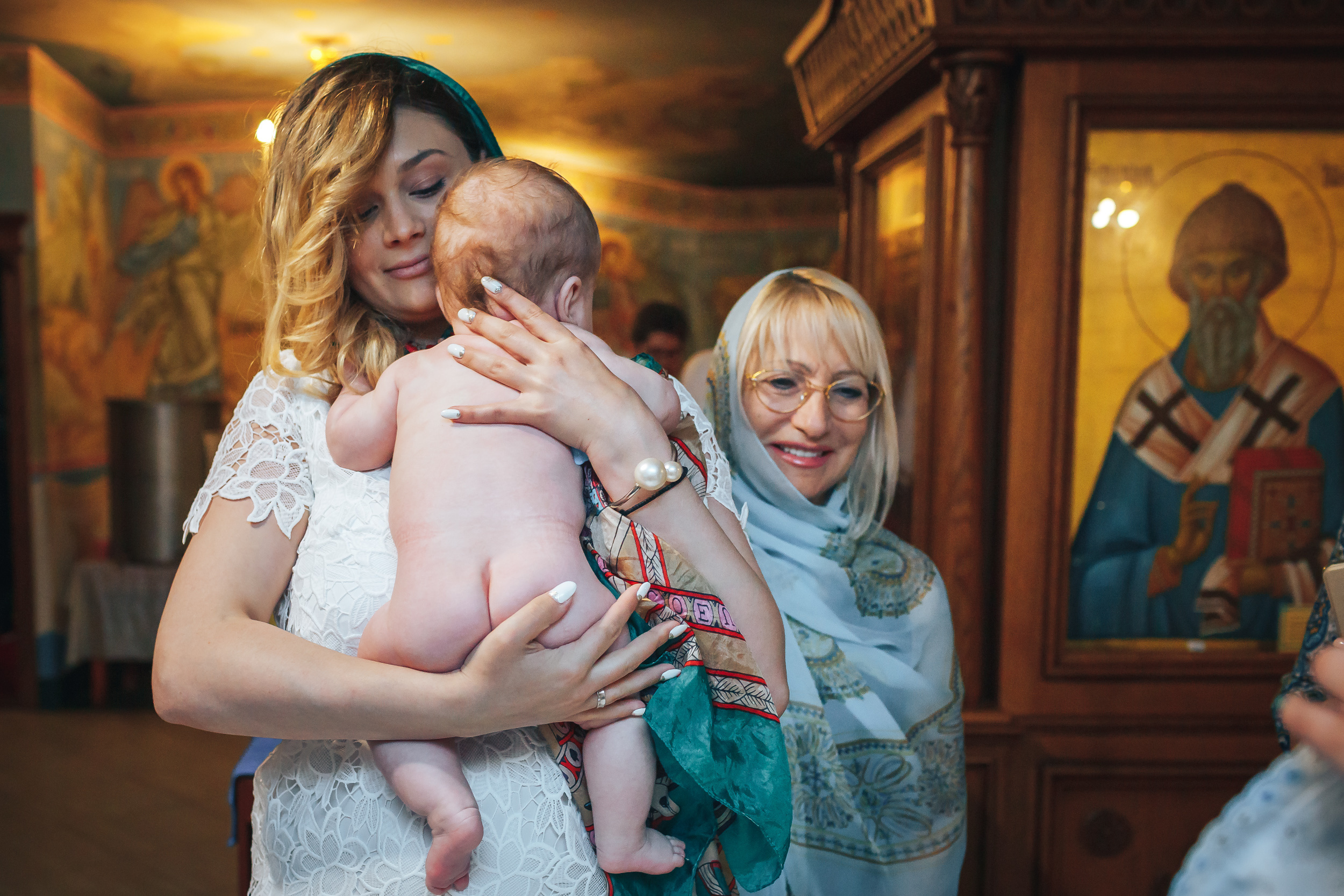 Фотограф на крещение в Щелково, Крещение в Щелково в Троицком соборе