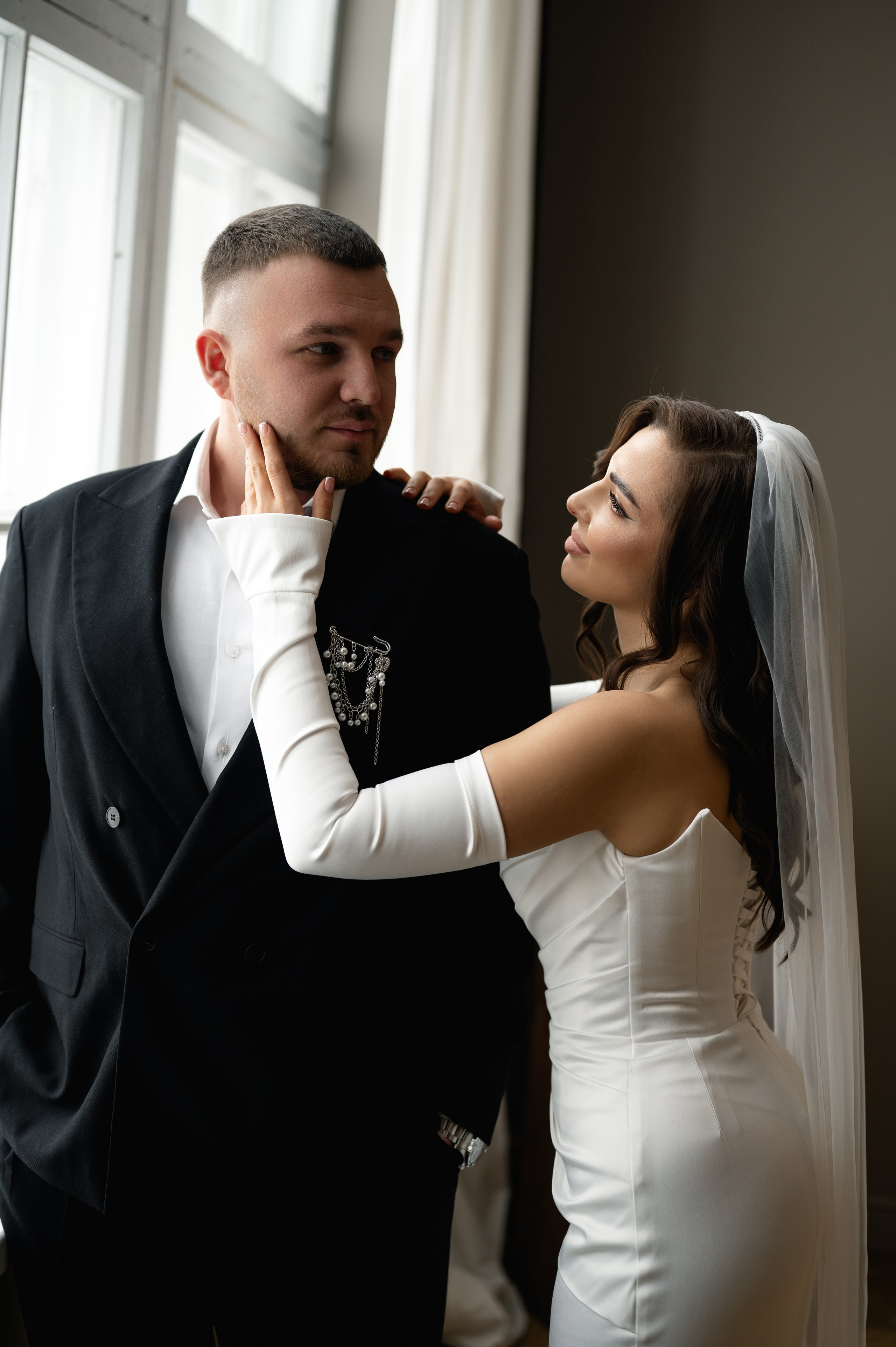 Свадебная фотосессия в студии. Свадебный и семейный фотограф в Краснодаре Алина Мельник