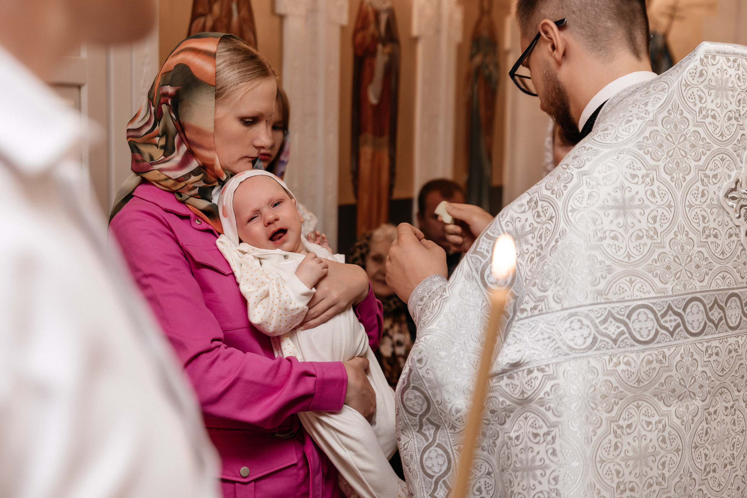 Крещение Варвары. Семейный фотограф Минск Усова Ольга