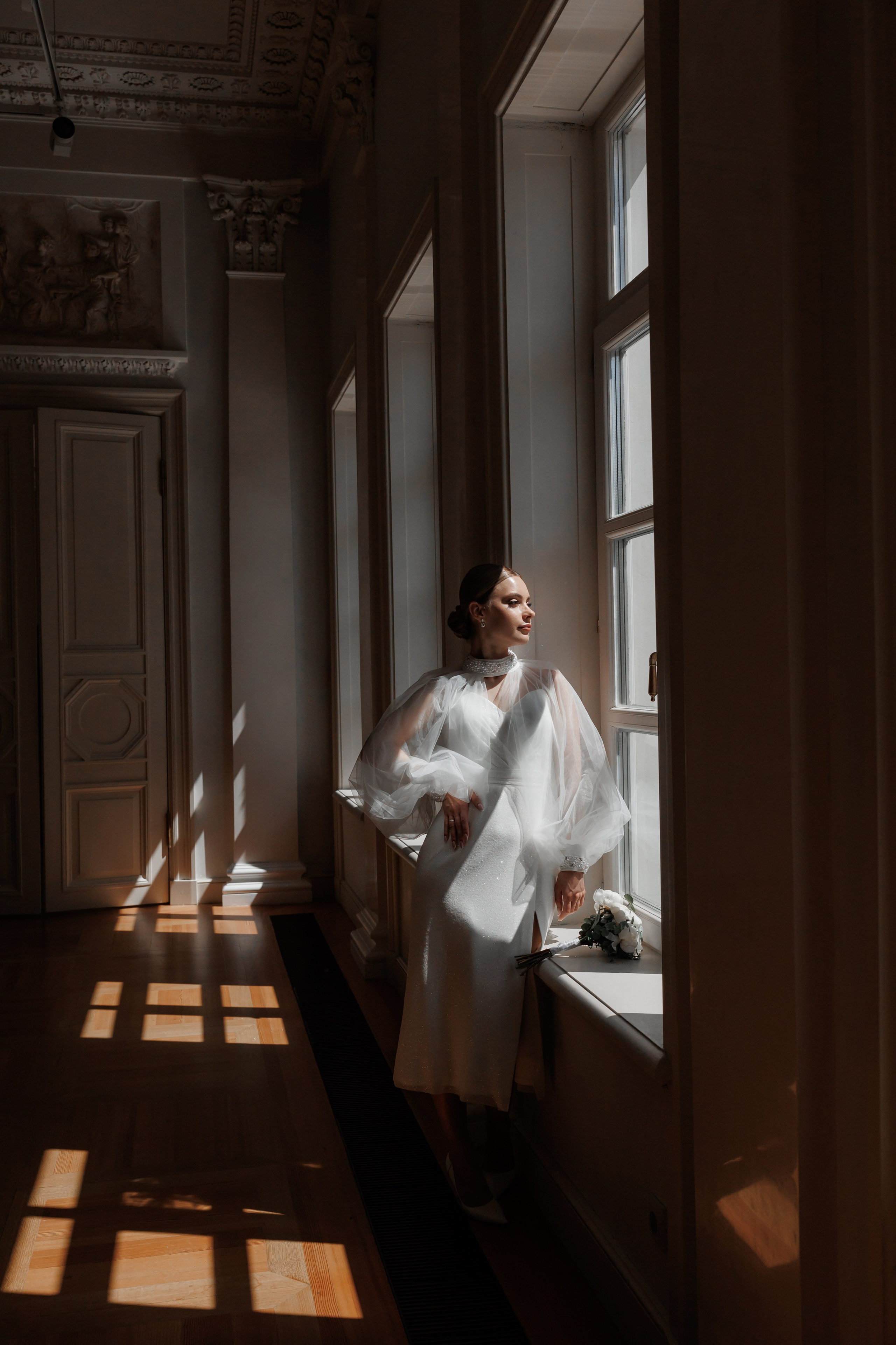 Анна и Сергей, Особняк Муравьевых-Апостолов, прогулка по ВДНХ, ресторан «Домик в саду». Свадебный и репортажный фотограф (Москва, Королев и другие)