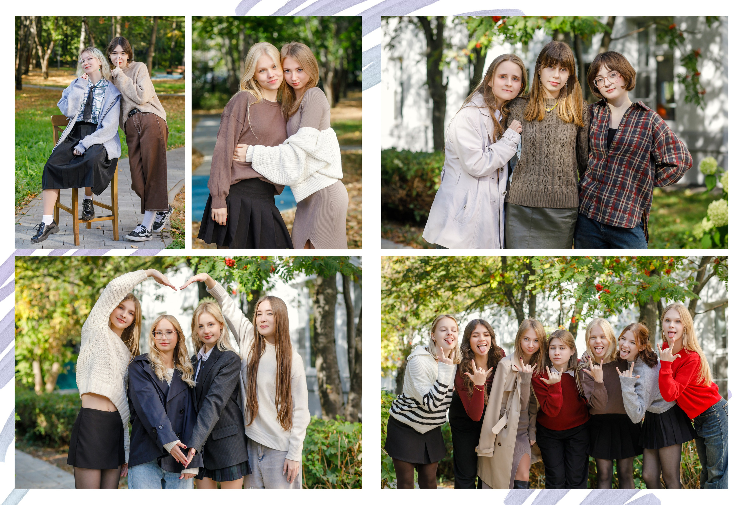 Дизайн «Глянец». Школьные альбомы, Семейные съемки, Портреты, Фотограф Елена Кузнецова