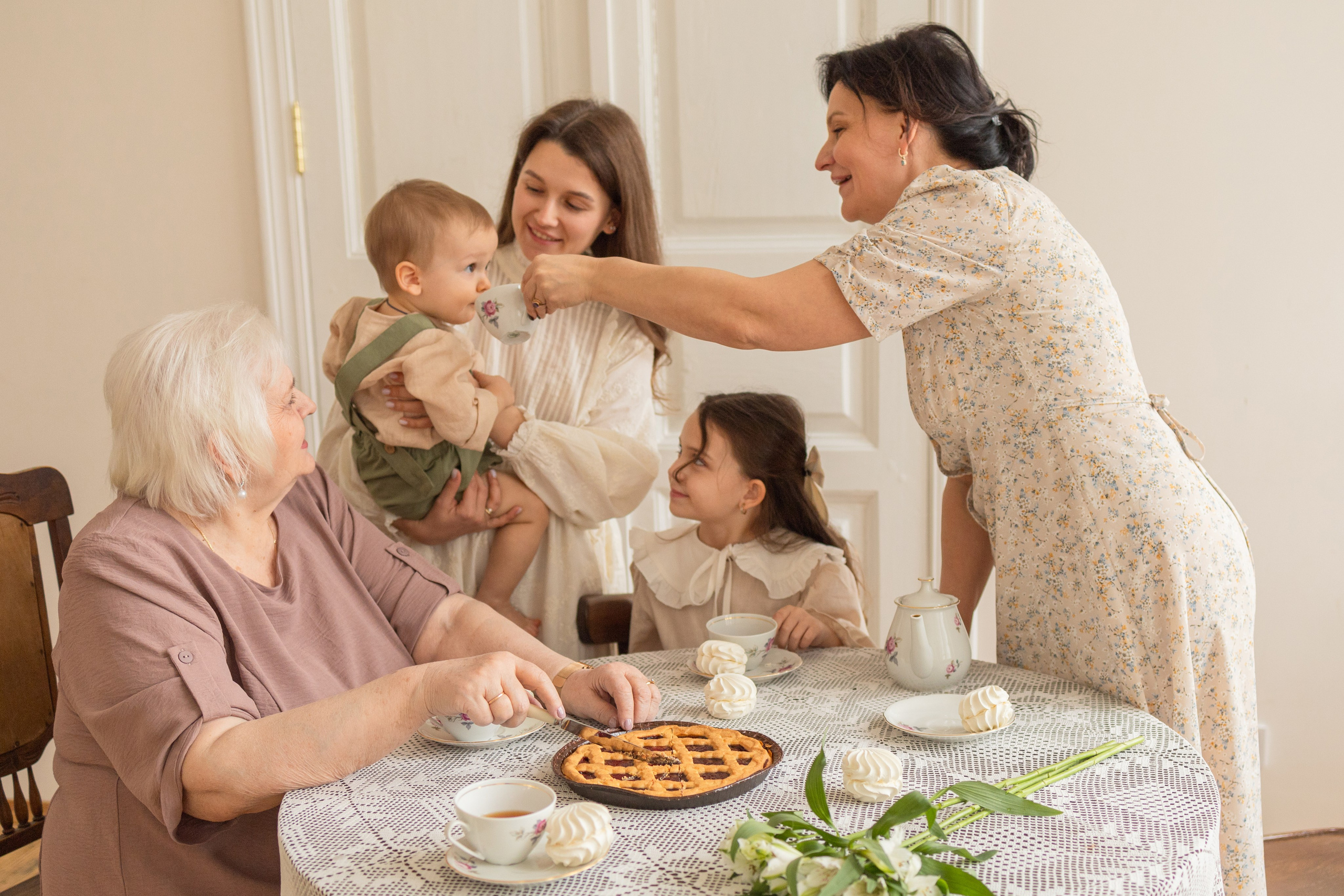 История четырех поколений. Семейный фотограф в Москве Валерия Карпова