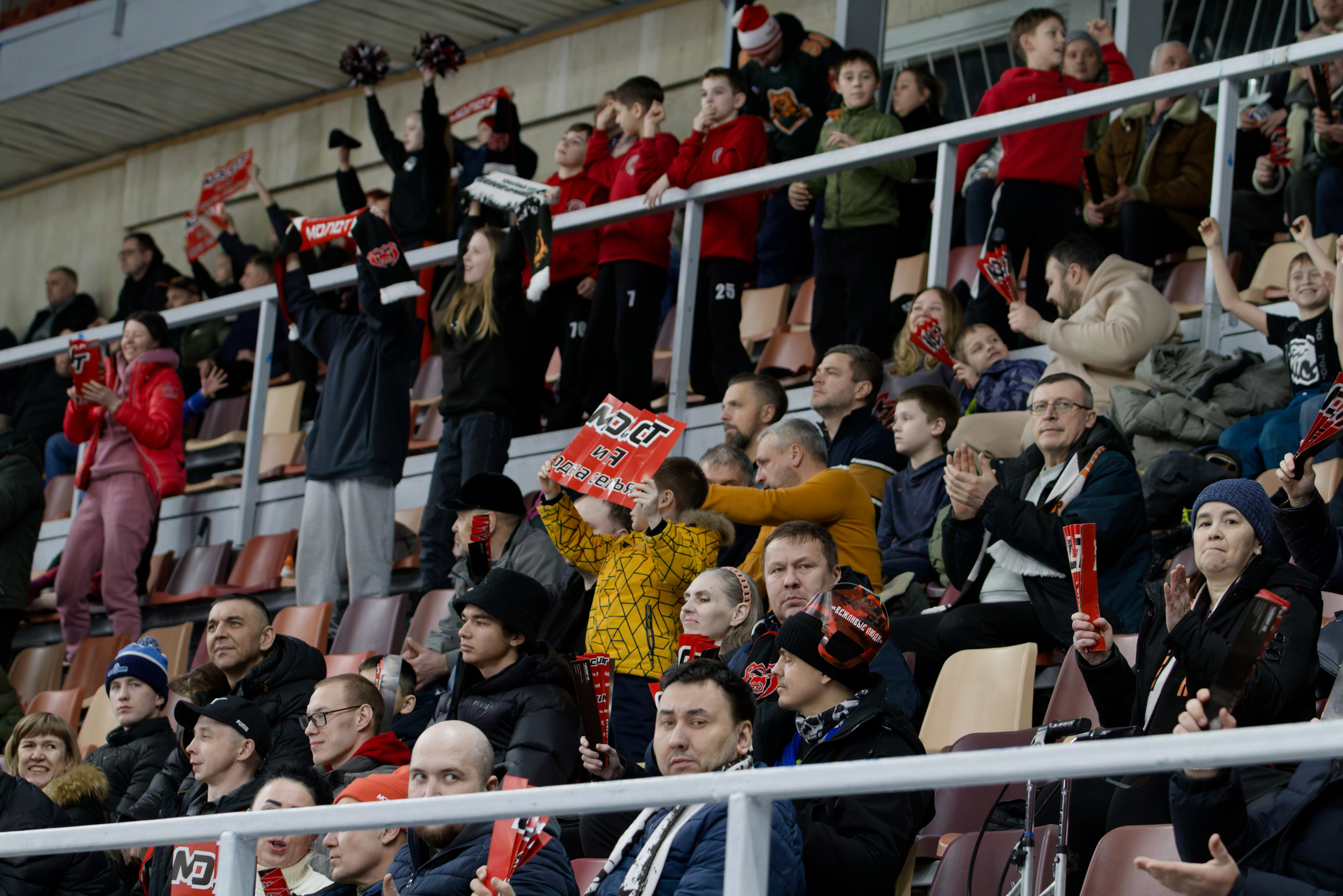 Хоккей. Молот-Химик 12.02.2025. Репортажный и спортивный фотограф в г. Пермь Зильберг Павел