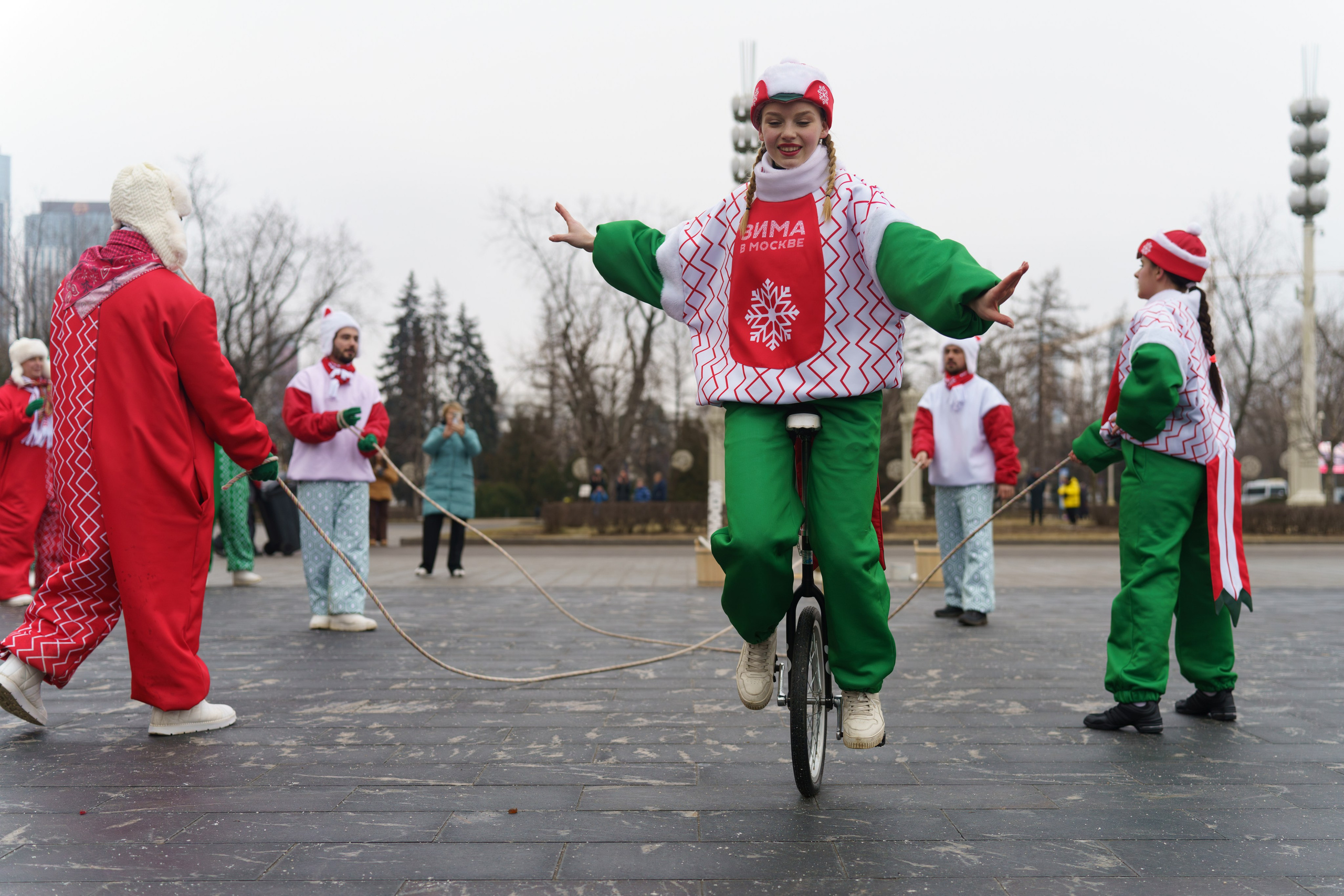 Проект «Зима в Москве» ВДНХ. Фотограф Алекс Висэро