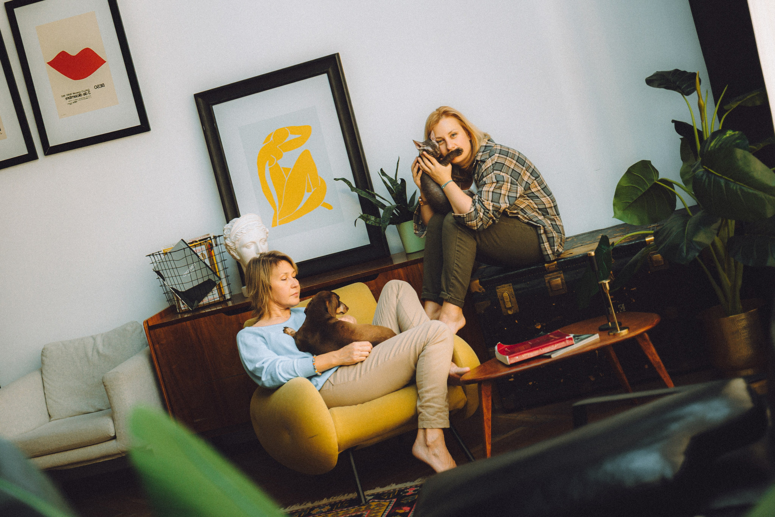 Кокос, Света, Динара и Вилли