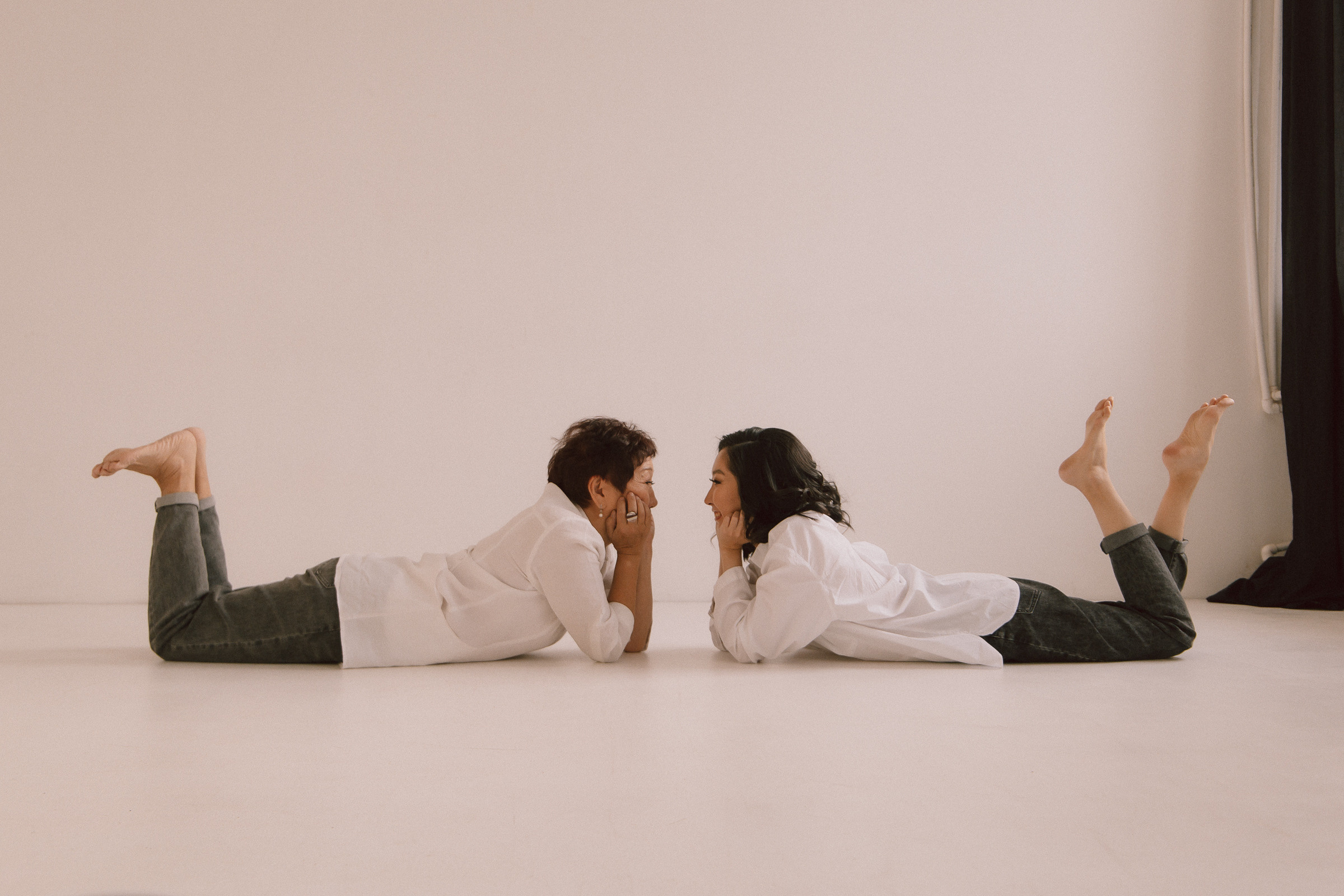 Ира и ее мама. Фотограф Улан-Удэ