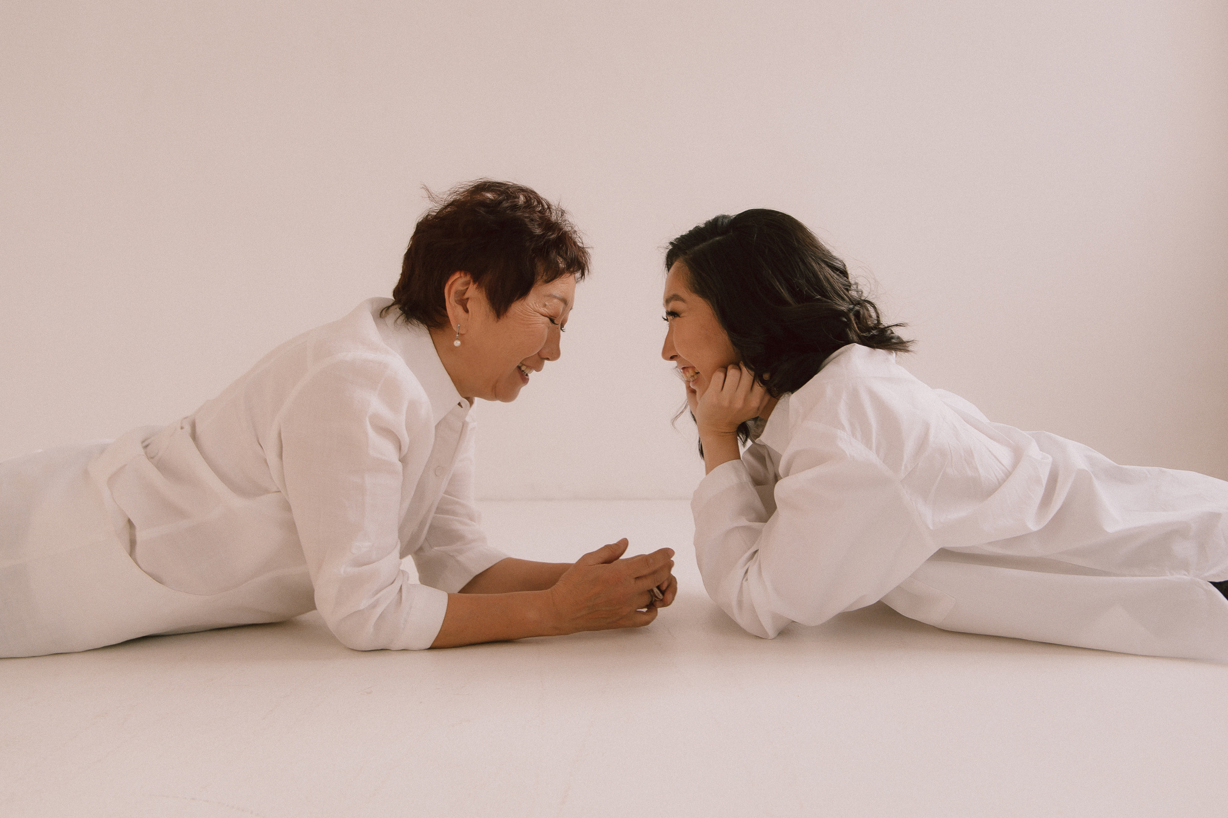 Ира и ее мама. Фотограф Улан-Удэ