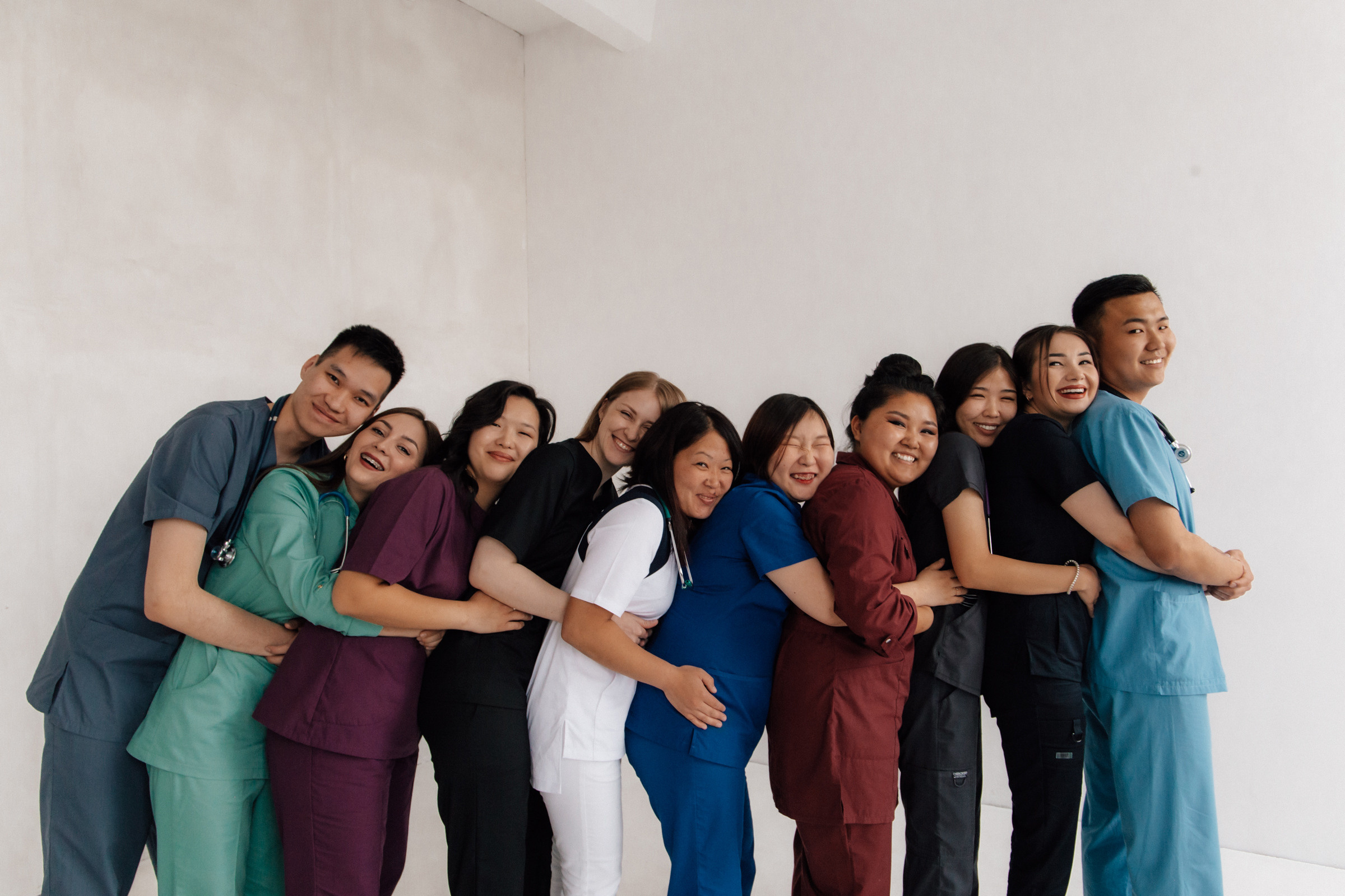 Выпускники-медики. Фотограф Улан-Удэ