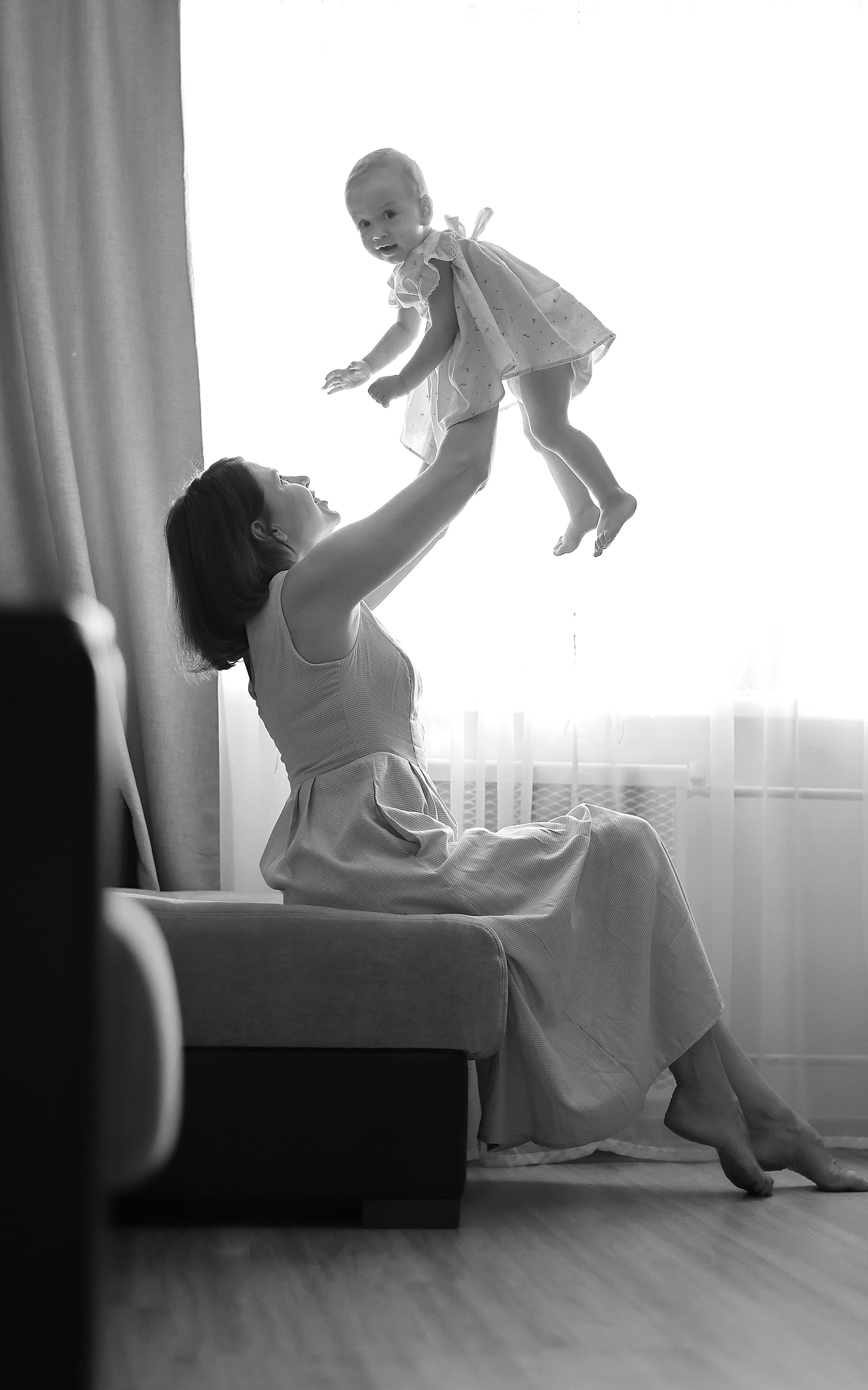 Лерочка 1 годик. (Домашняя съемка). Детский семейный фотограф Краснодар