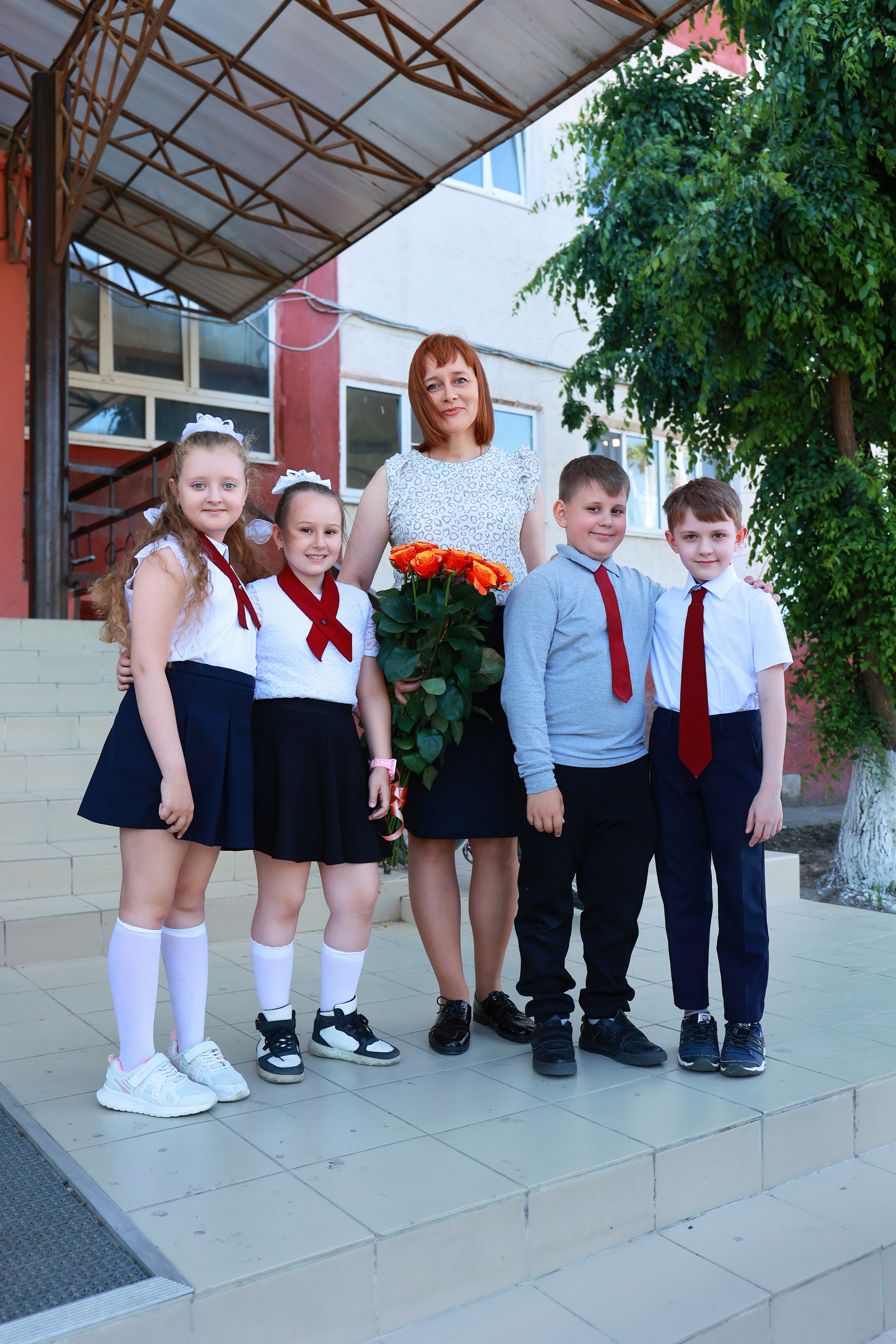 Школа 93 (2-й класс). Детский семейный фотограф Краснодар