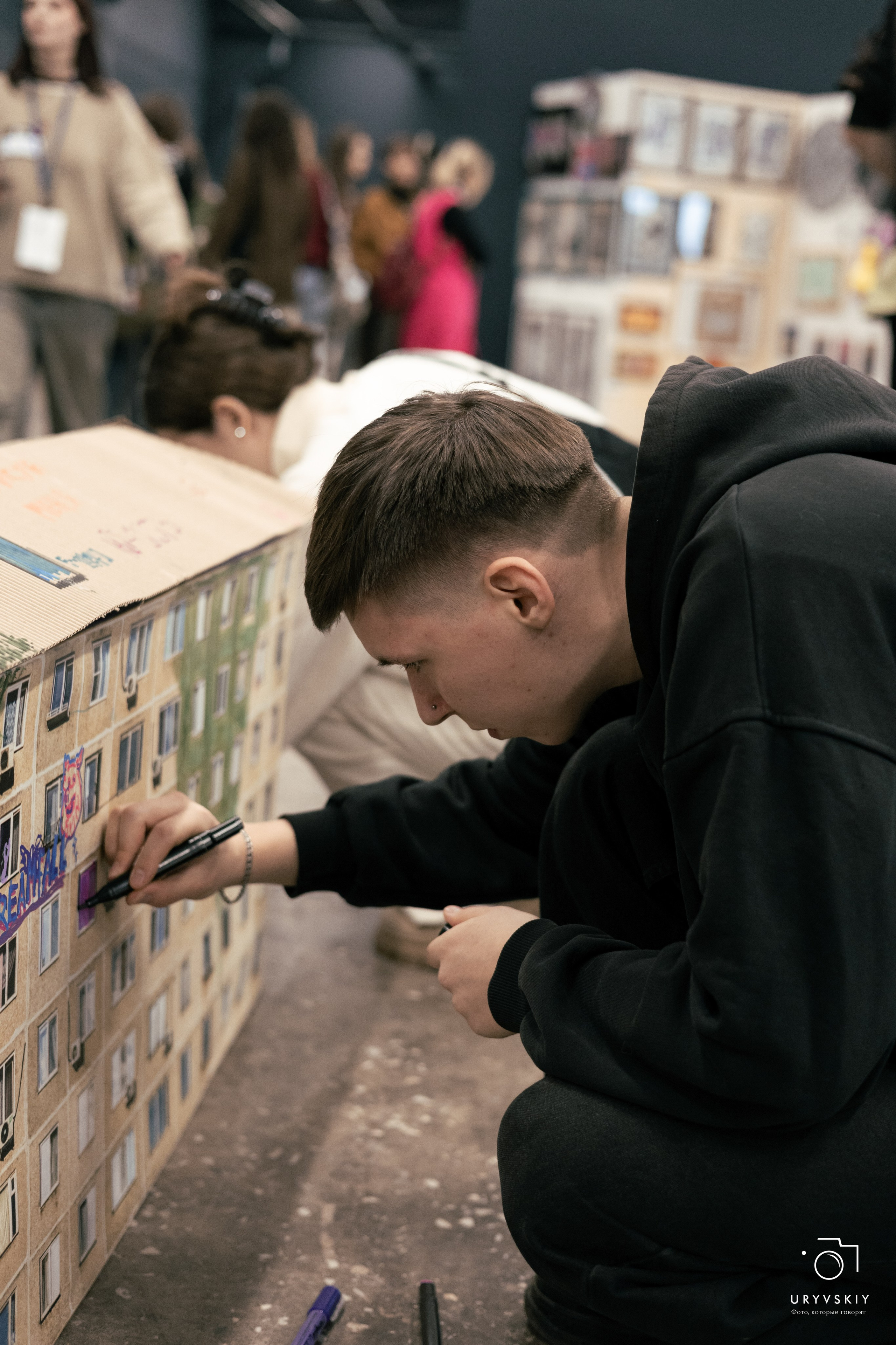 Фестиваль современного городского искусства «ИСКРА». Игорь Урывский. Фотограф Красноярск