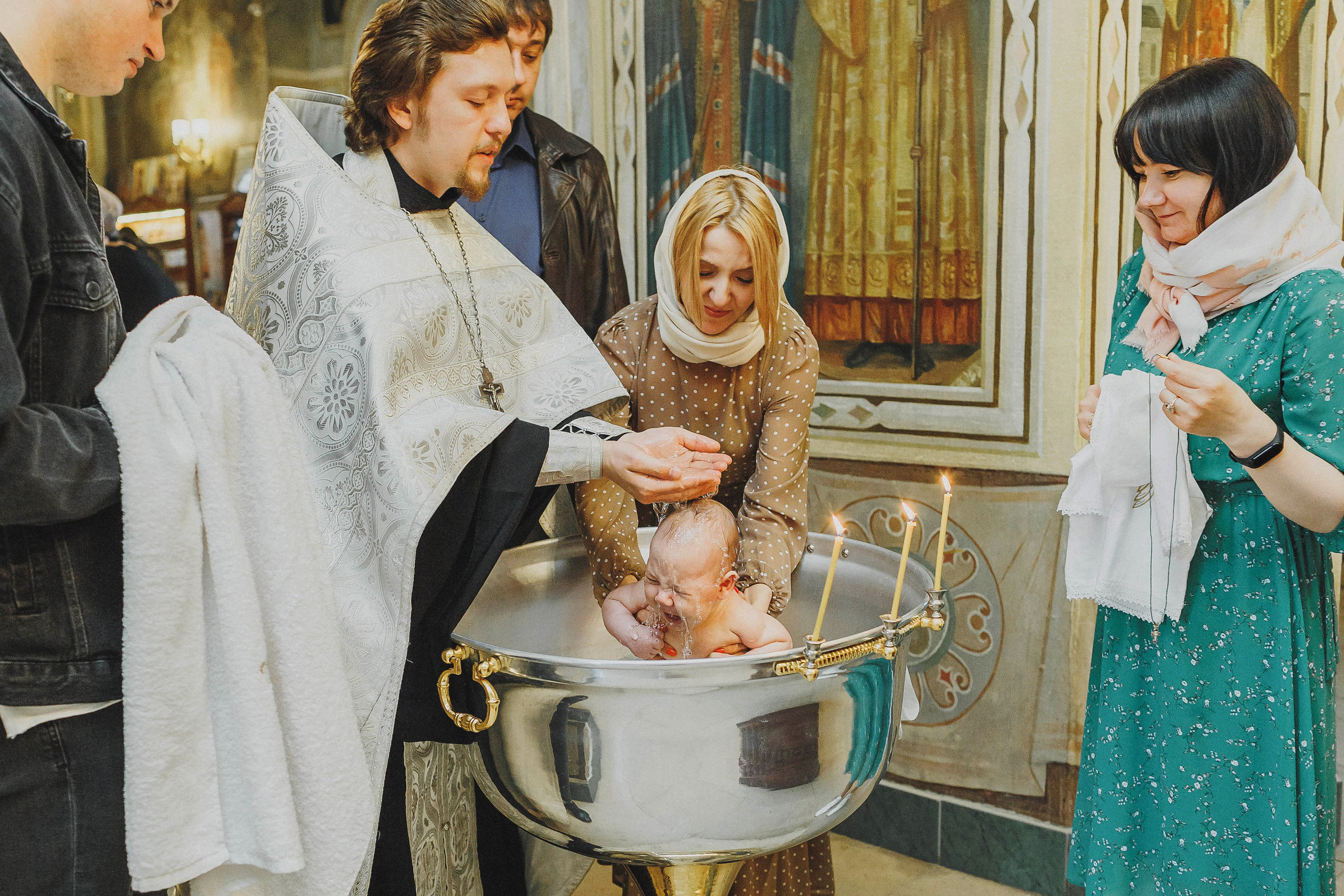Таинство крещения в Люберцах и Москве. Фотограф в Москве и Люберцах Анна Ушакова