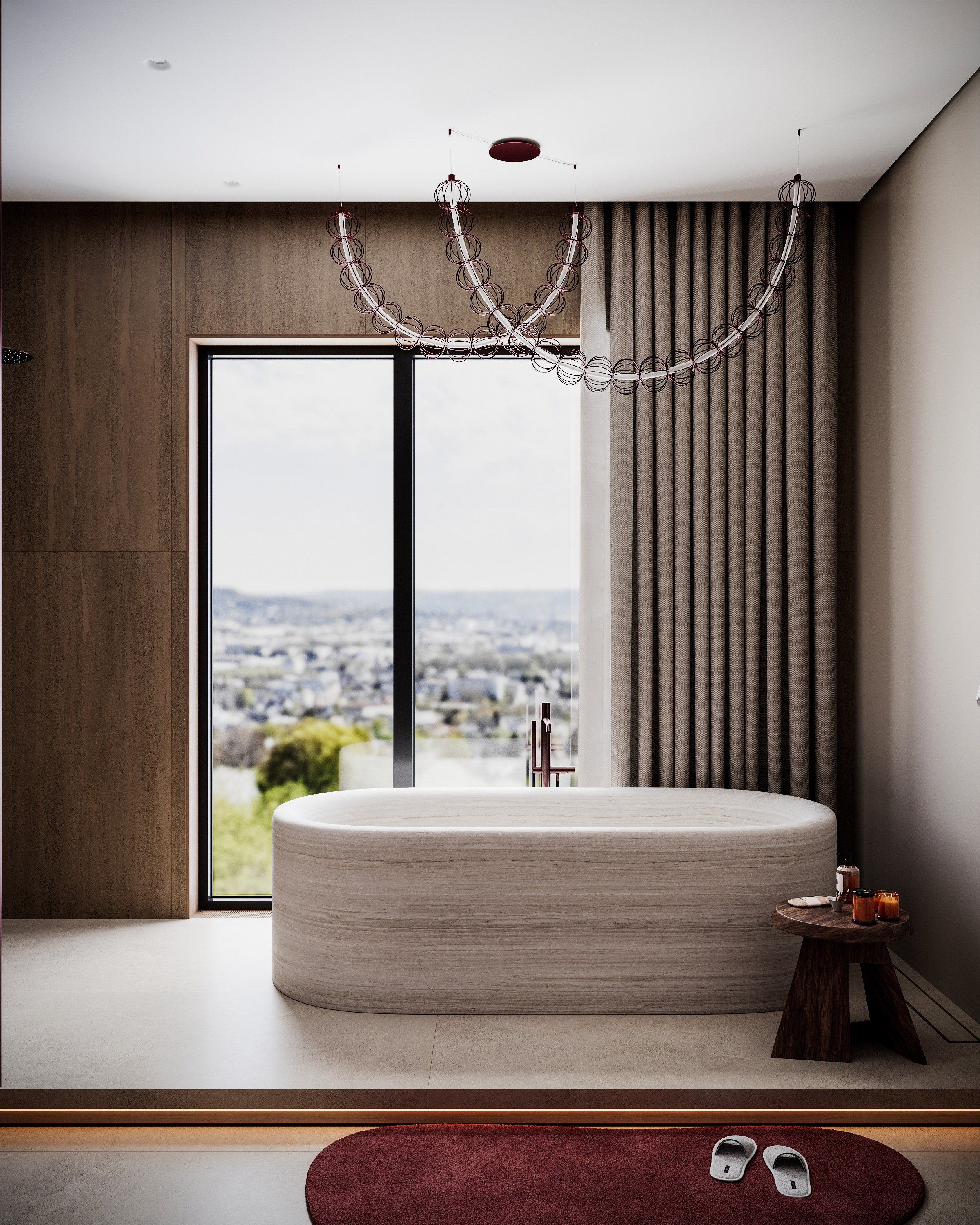 Country house | Bathroom. 3D визуализация интерьеров — Ирина