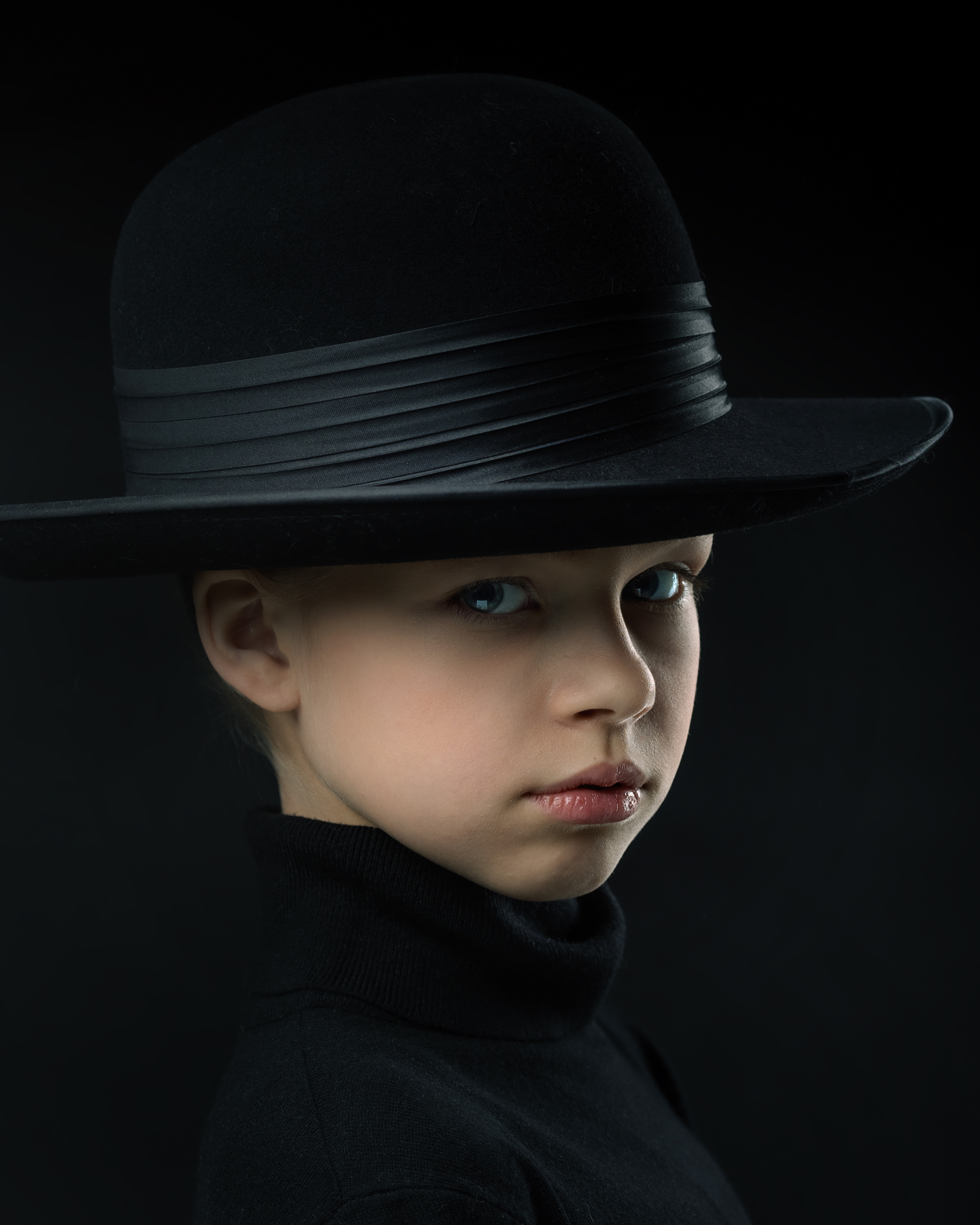 Люди в черном. Актерское и модельное портфолио. Фотограф в Москве Екатерина Коломеец