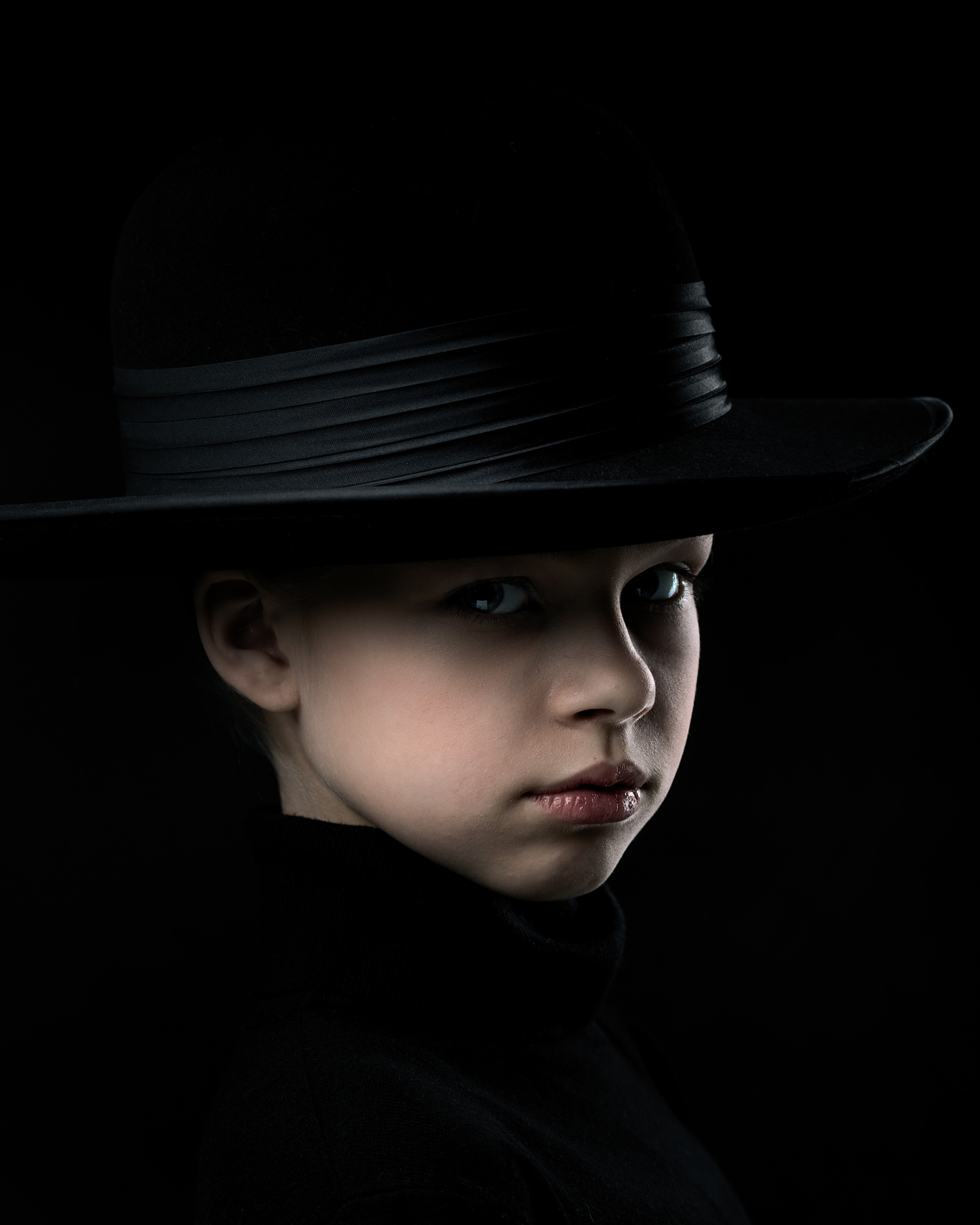 Люди в черном. Актерское и модельное портфолио. Фотограф в Москве Екатерина Коломеец