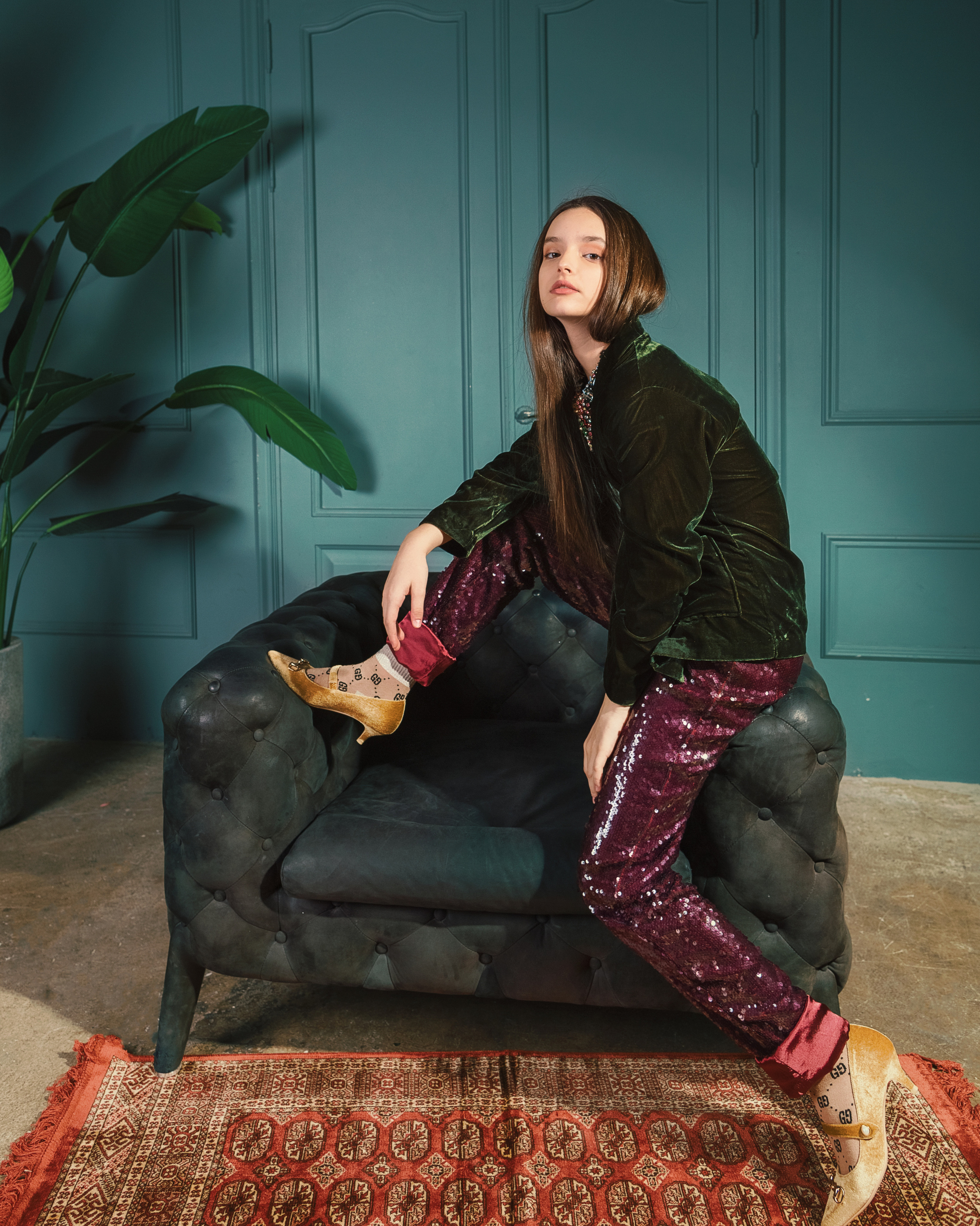 В стиле Gucci. Актерское и модельное портфолио. Фотограф в Москве Екатерина Коломеец