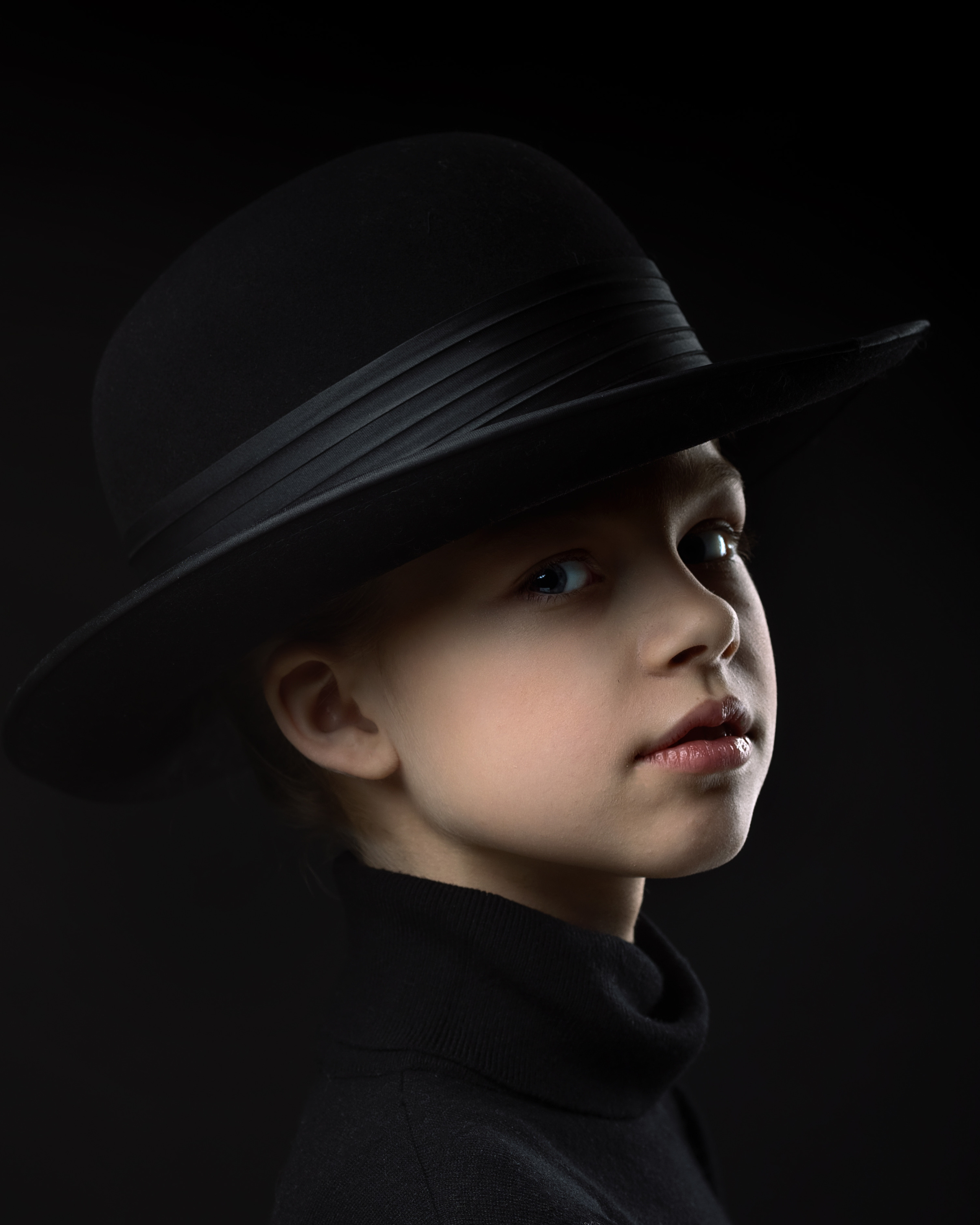 Люди в черном. Актерское и модельное портфолио. Фотограф в Москве Екатерина Коломеец