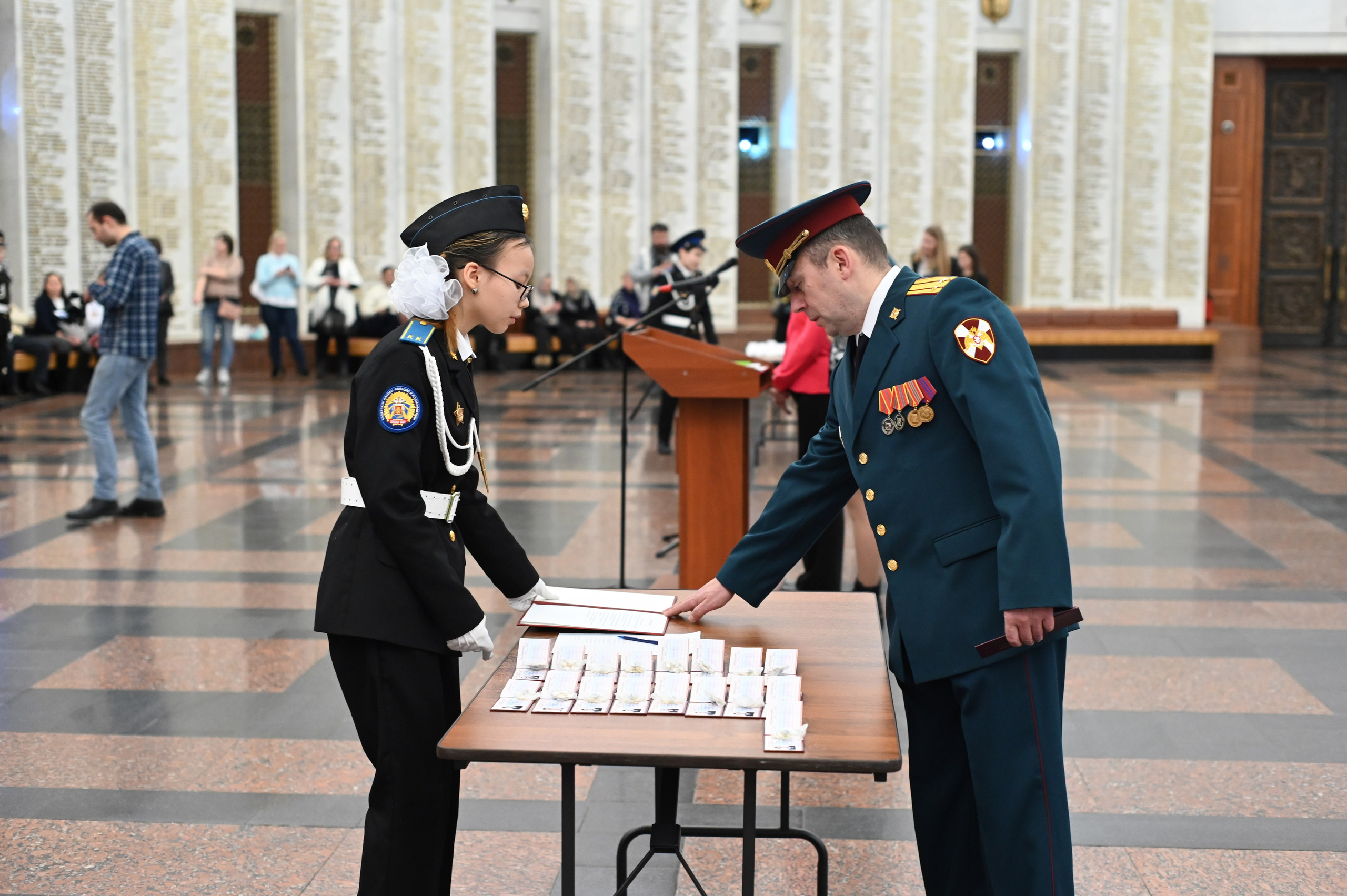 Присяга Поклонная Гора. Детский и семейный фотограф г. Москва Оксана Катаджи