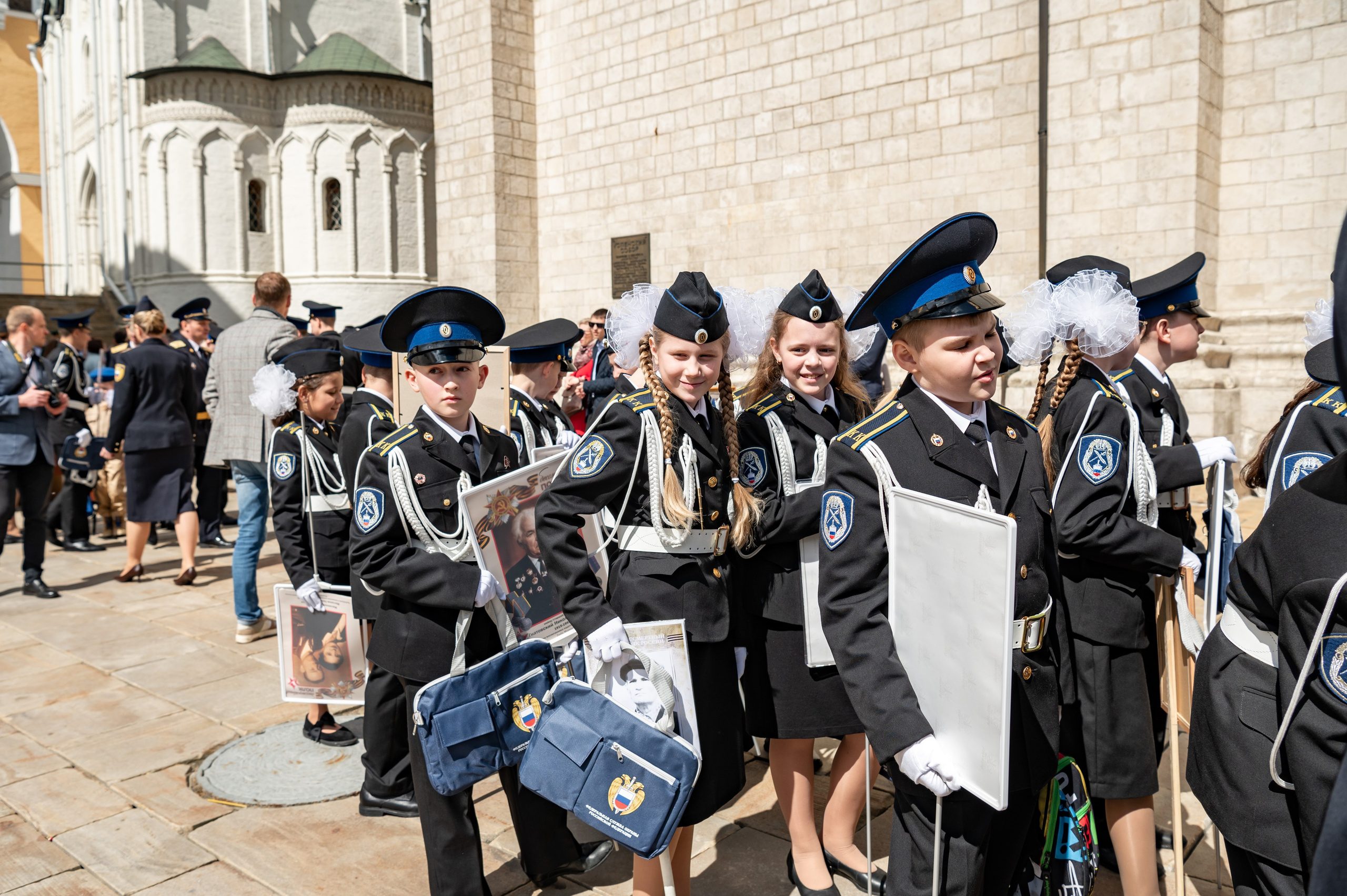 Фотосессия Присяги кадетов «Школа 1231 им. В. Д. Поленова». Детский и семейный фотограф г. Москва Оксана Катаджи