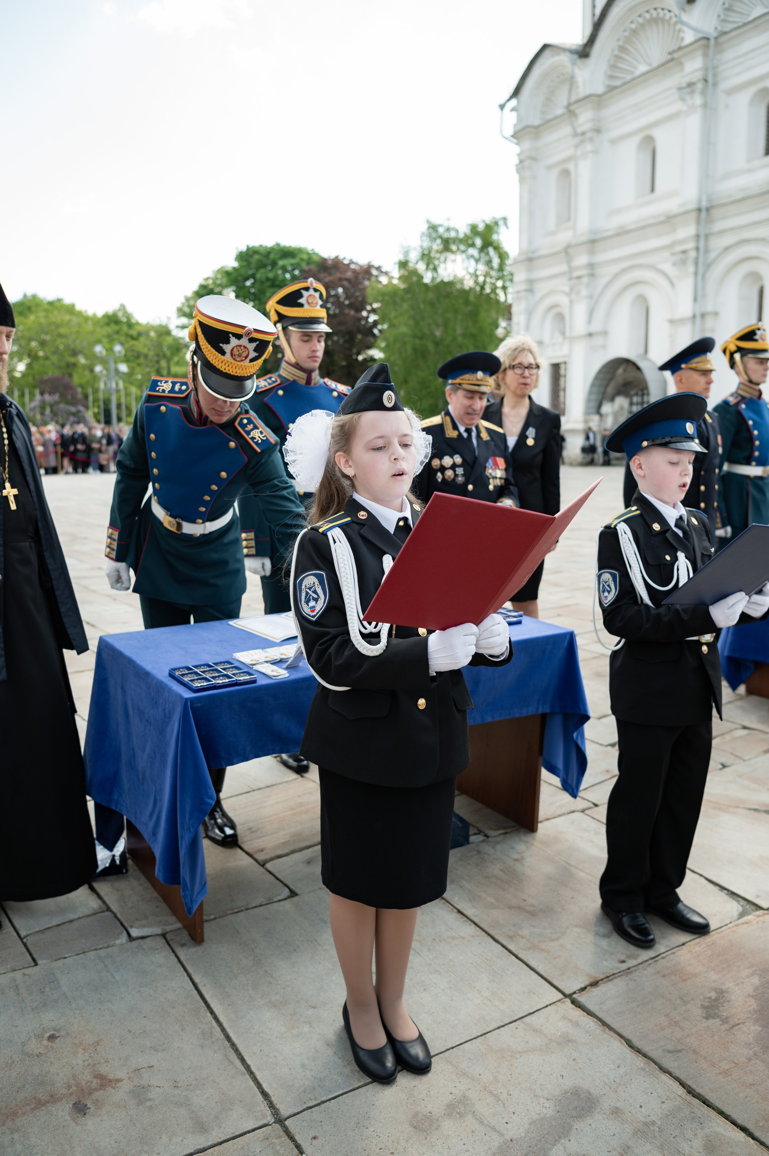 Фотосессия Присяги кадетов «Школа 1231 им. В. Д. Поленова». Детский и семейный фотограф г. Москва Оксана Катаджи
