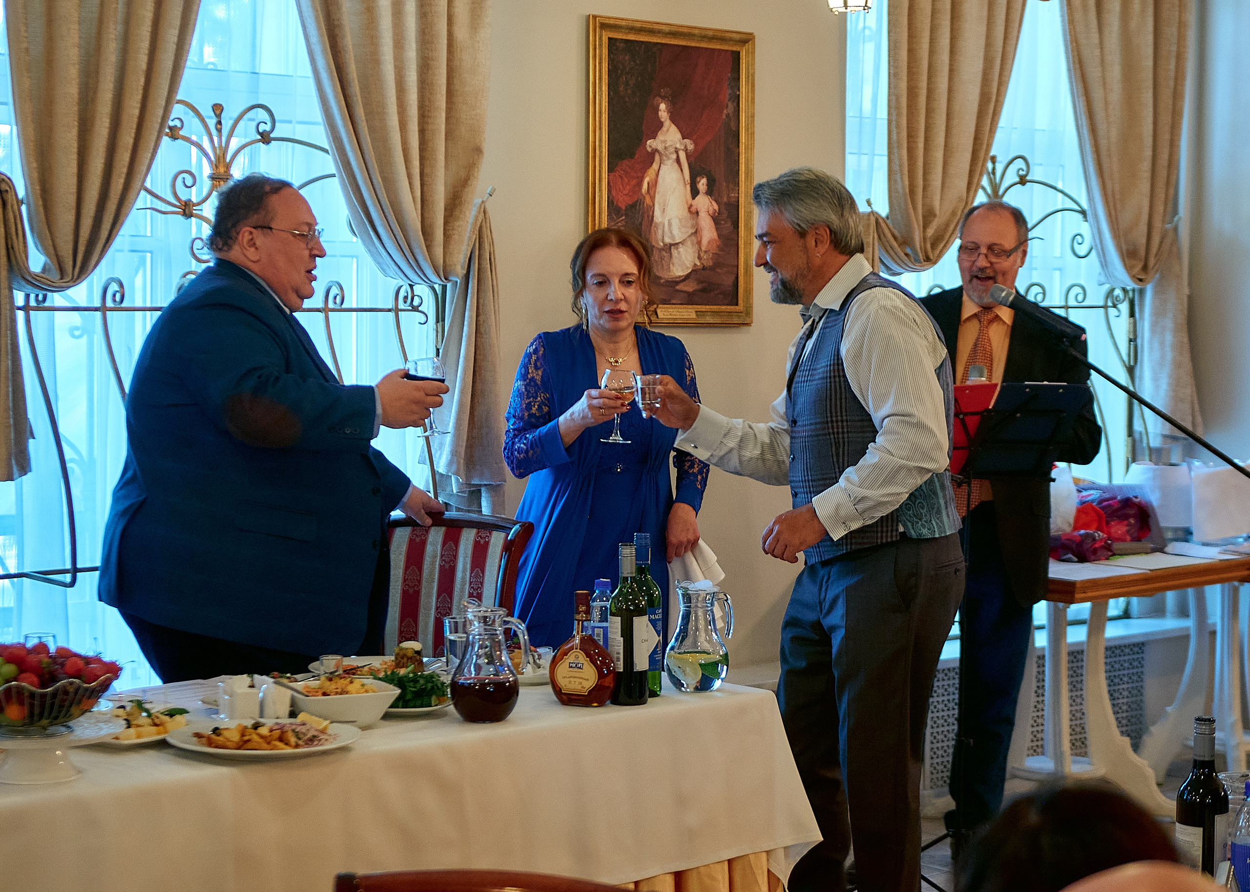 Юбилей Алексея в «Особняке Брюллова». Свадебный фотограф в Санкт-Петербурге Славин Денис