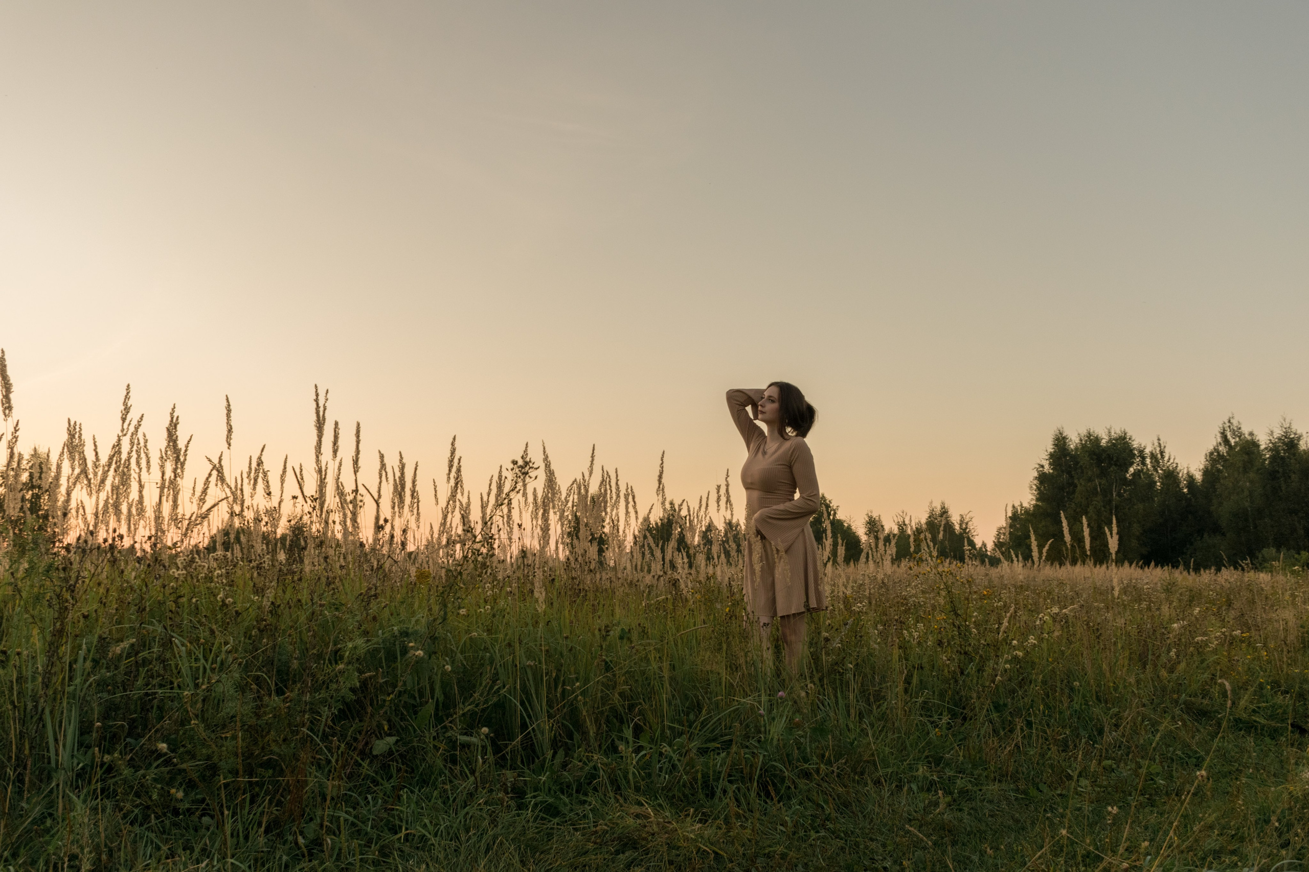 Алина и Влад на закате. Фотограф в Павловском Посаде, Москве Елена Фролова
