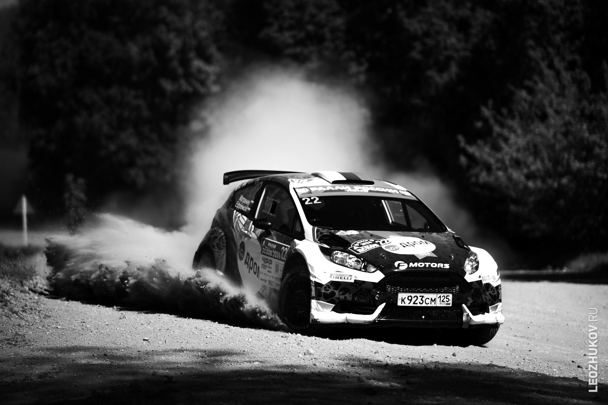Rally Pskov 2024. Sports photographer Leonid Zhukov
