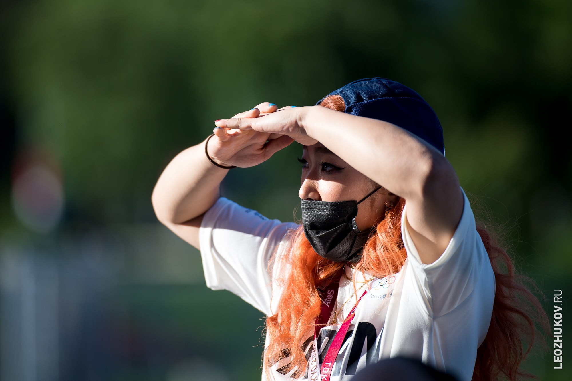 Tokyo-2020 Olympic games. Sports photographer Leonid Zhukov