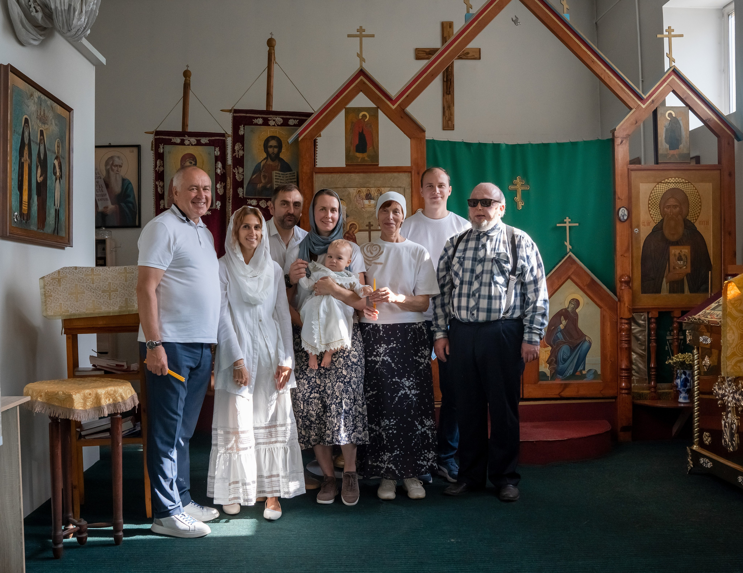Крещение Савелия. Студийный и портретный фотограф в САНКТ-ПЕТЕРБУРГЕИрина Махаон