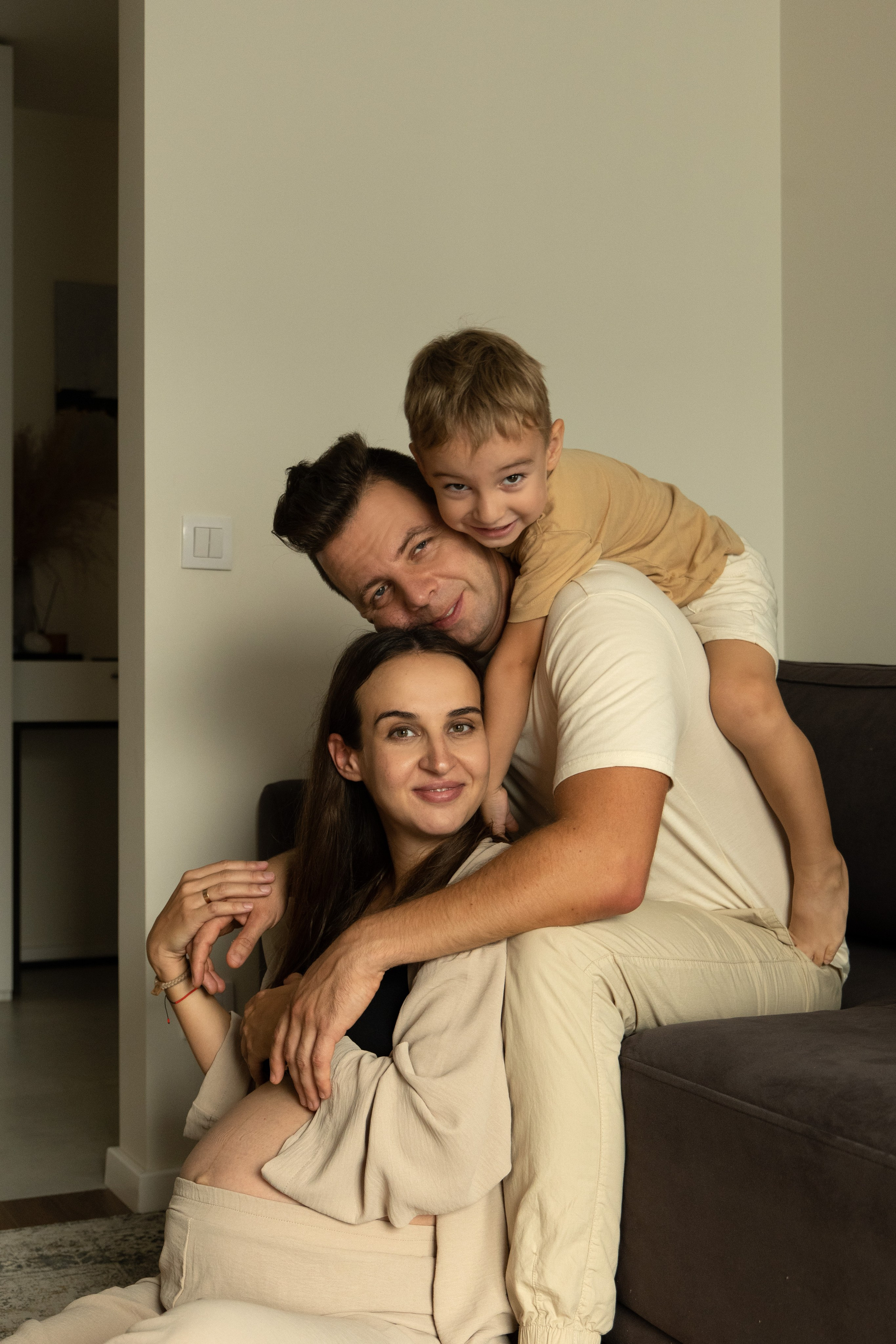 Домашняя фотосессия «В ожидании». Фотограф видеограф Ольга Василевская