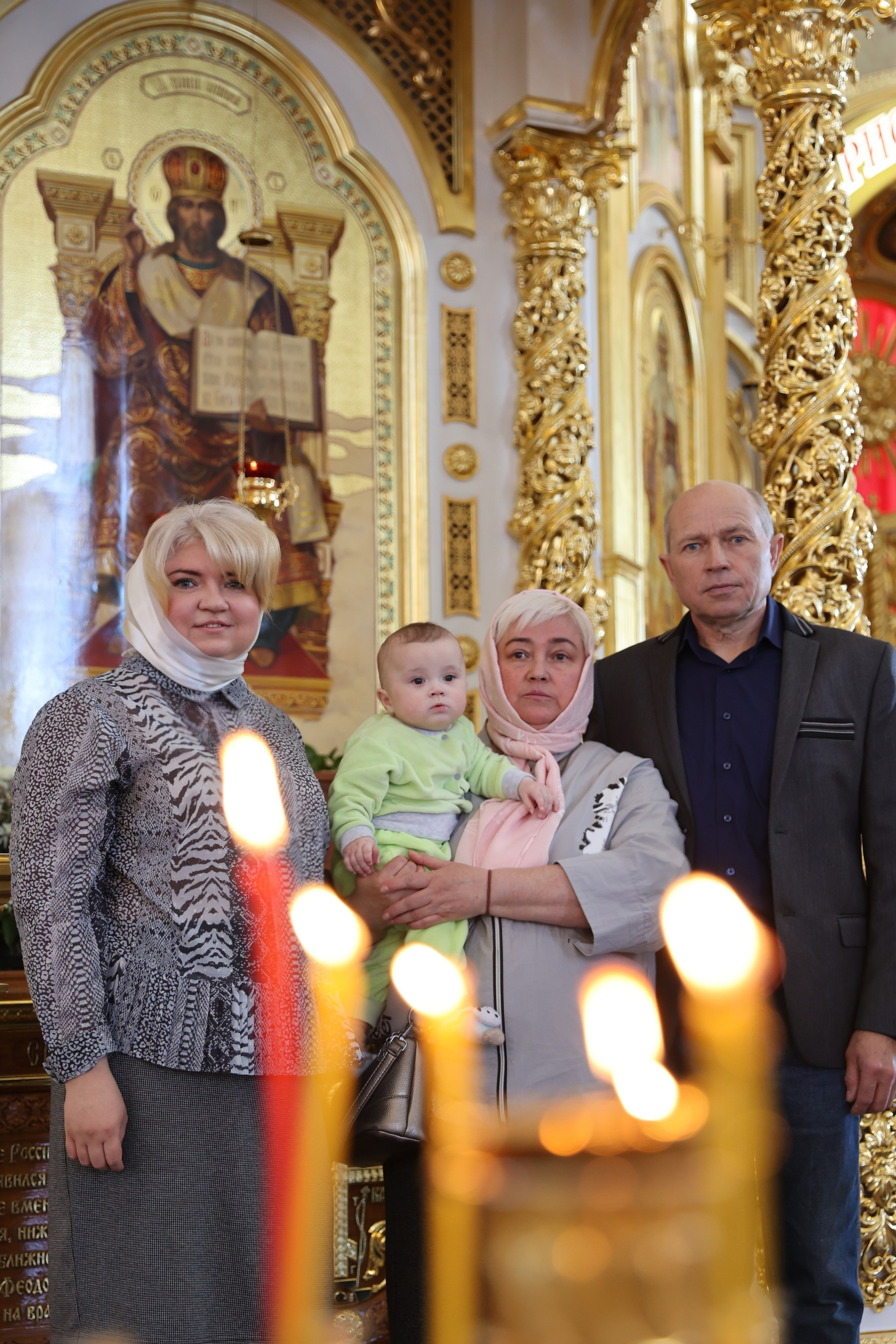 Крещение Серофима. Свадебный и семейный фотограф г. Саранск